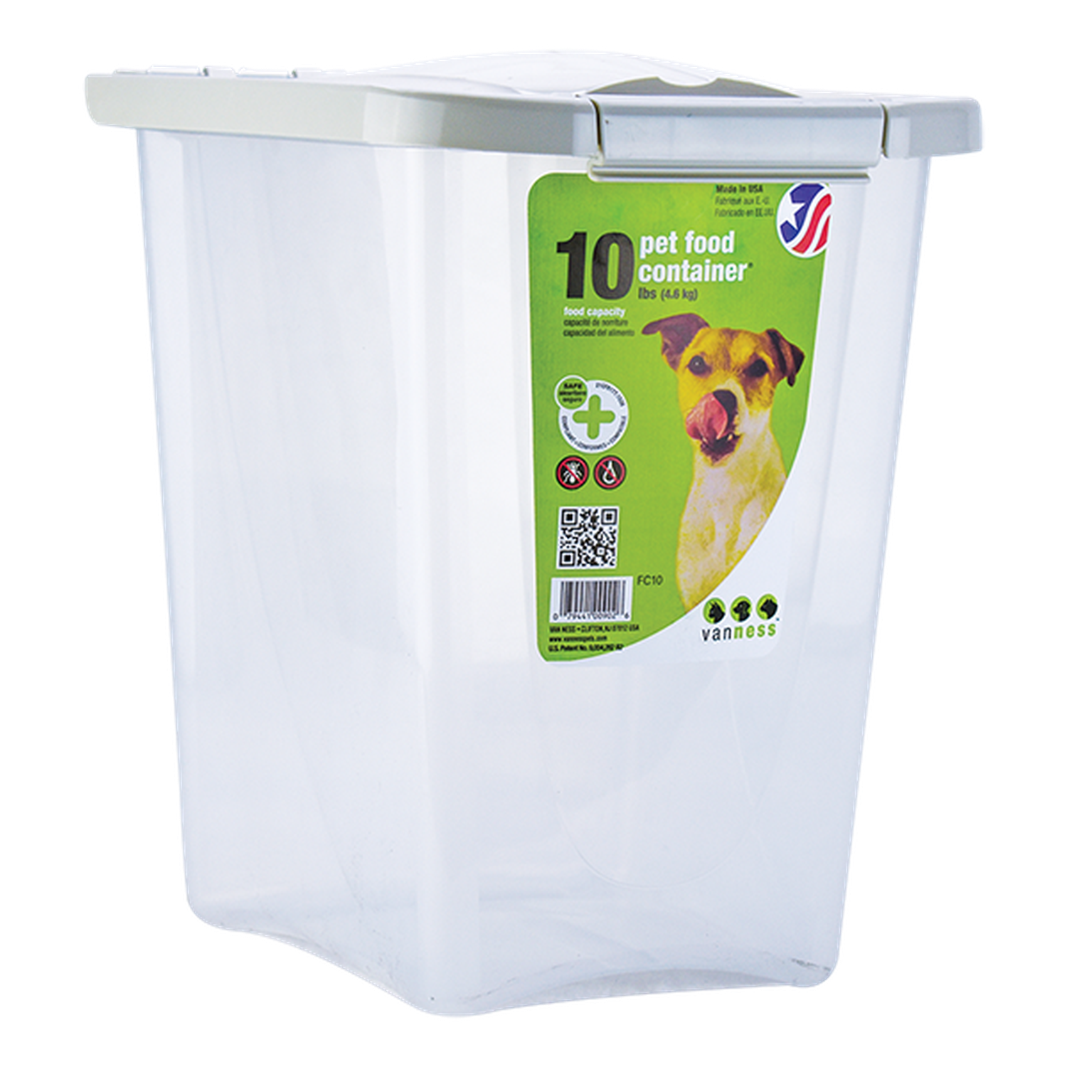 Van Ness contenedor de alimento croquetas de perro 4.5 kilos