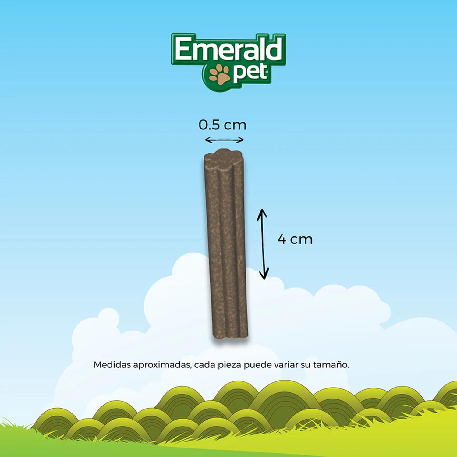 Premio dental para gatos Emerald Pet Dental Stixx catnip 102g