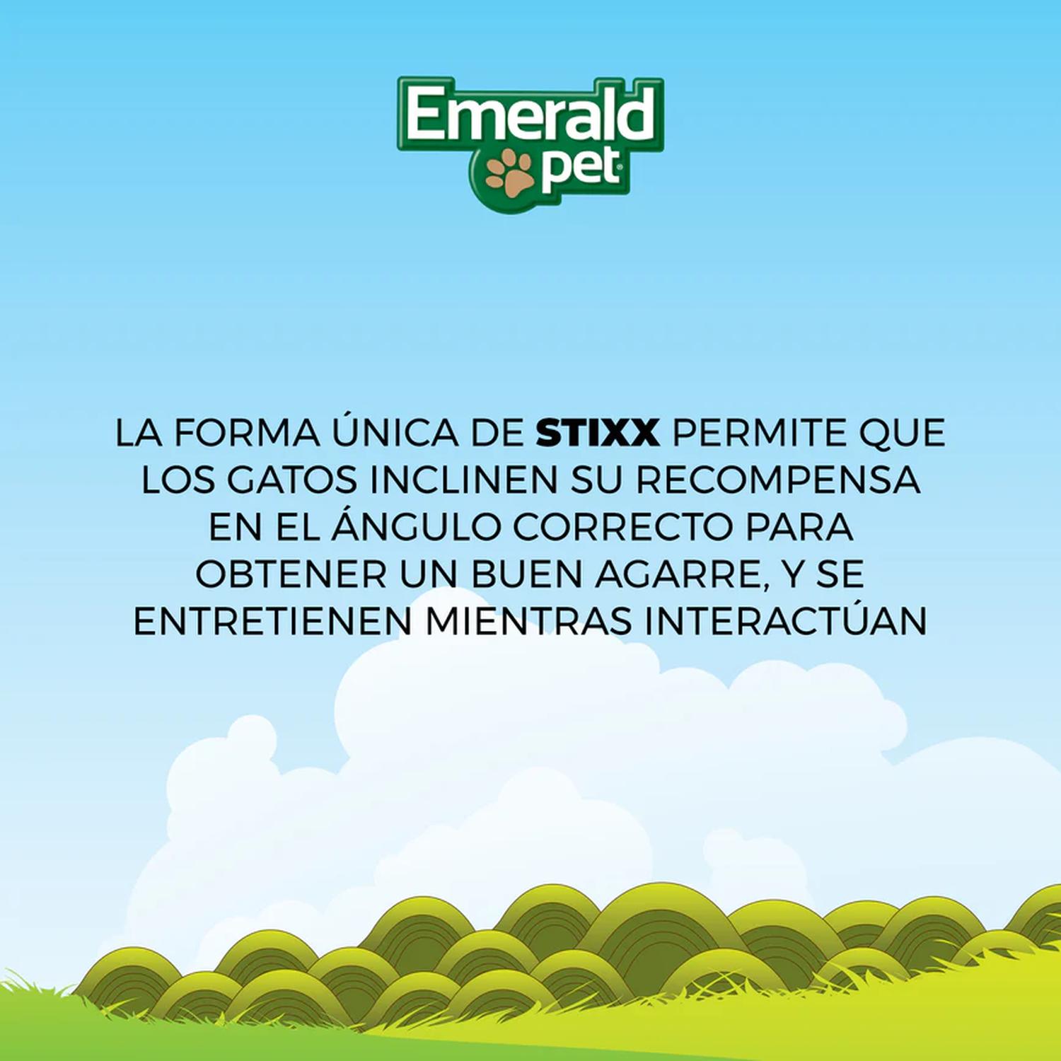 Premio dental para gatos Emerald Pet Dental Stixx Atún 102g