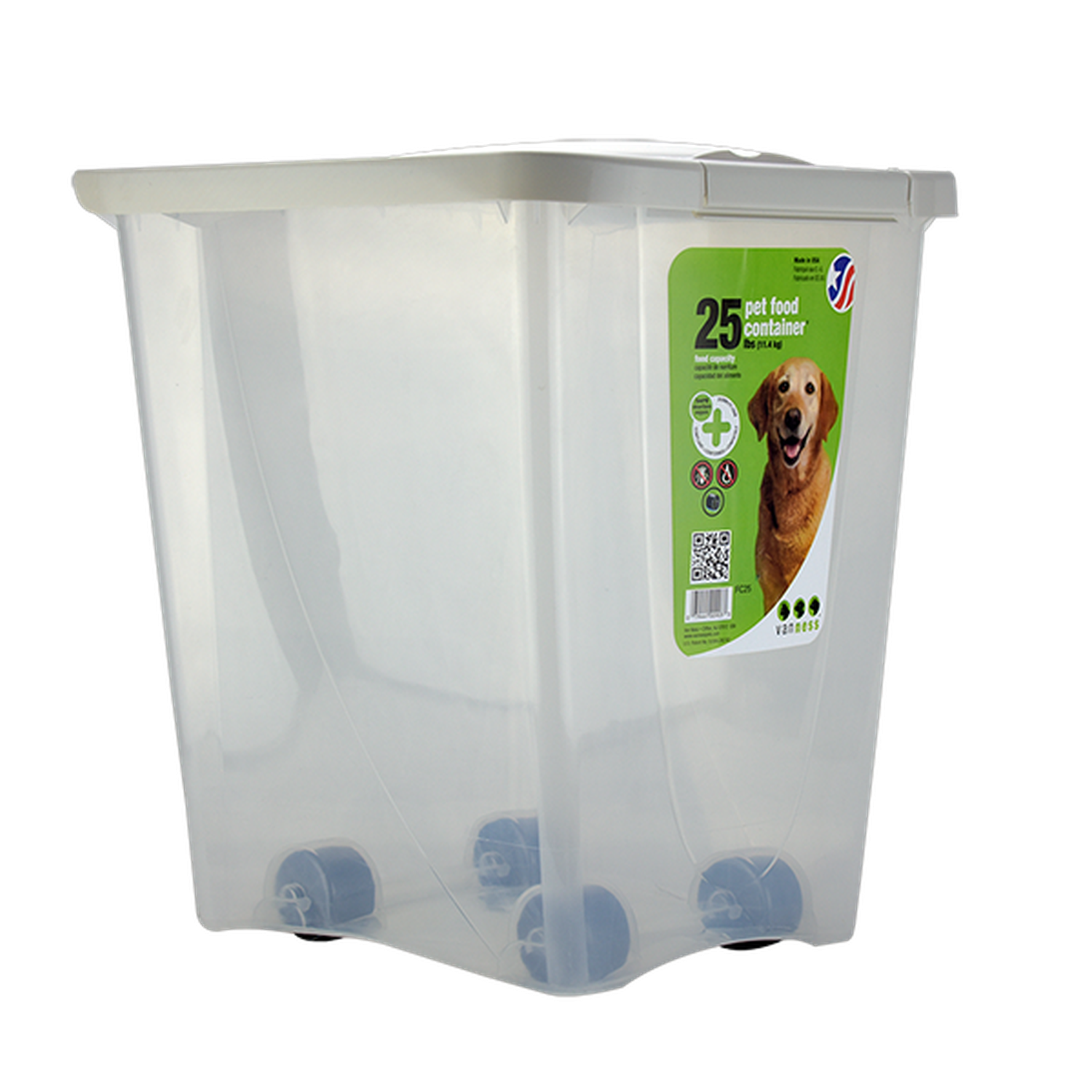 Van Ness contenedor de alimento croquetas de perro 11 kilos