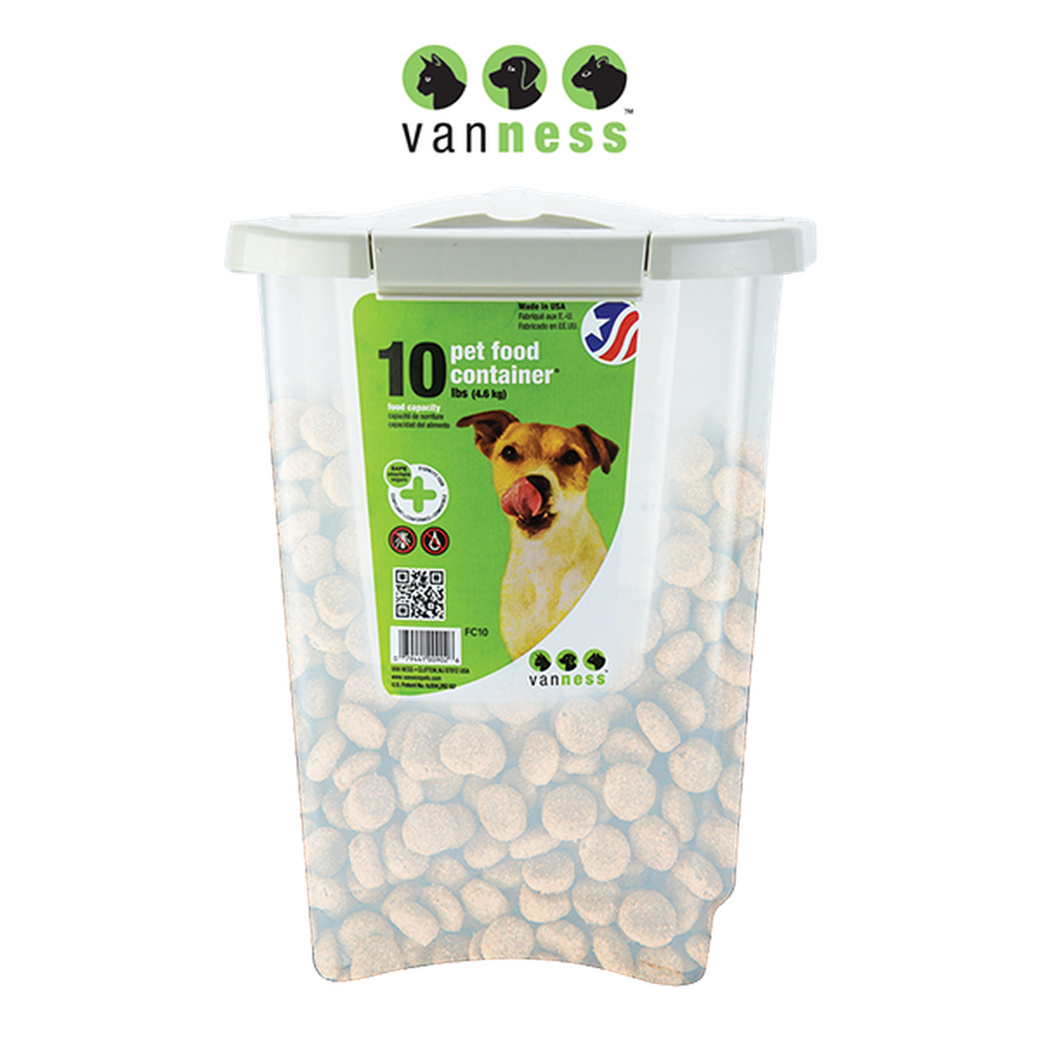 Van Ness contenedor de alimento croquetas de perro 4.5 kilos