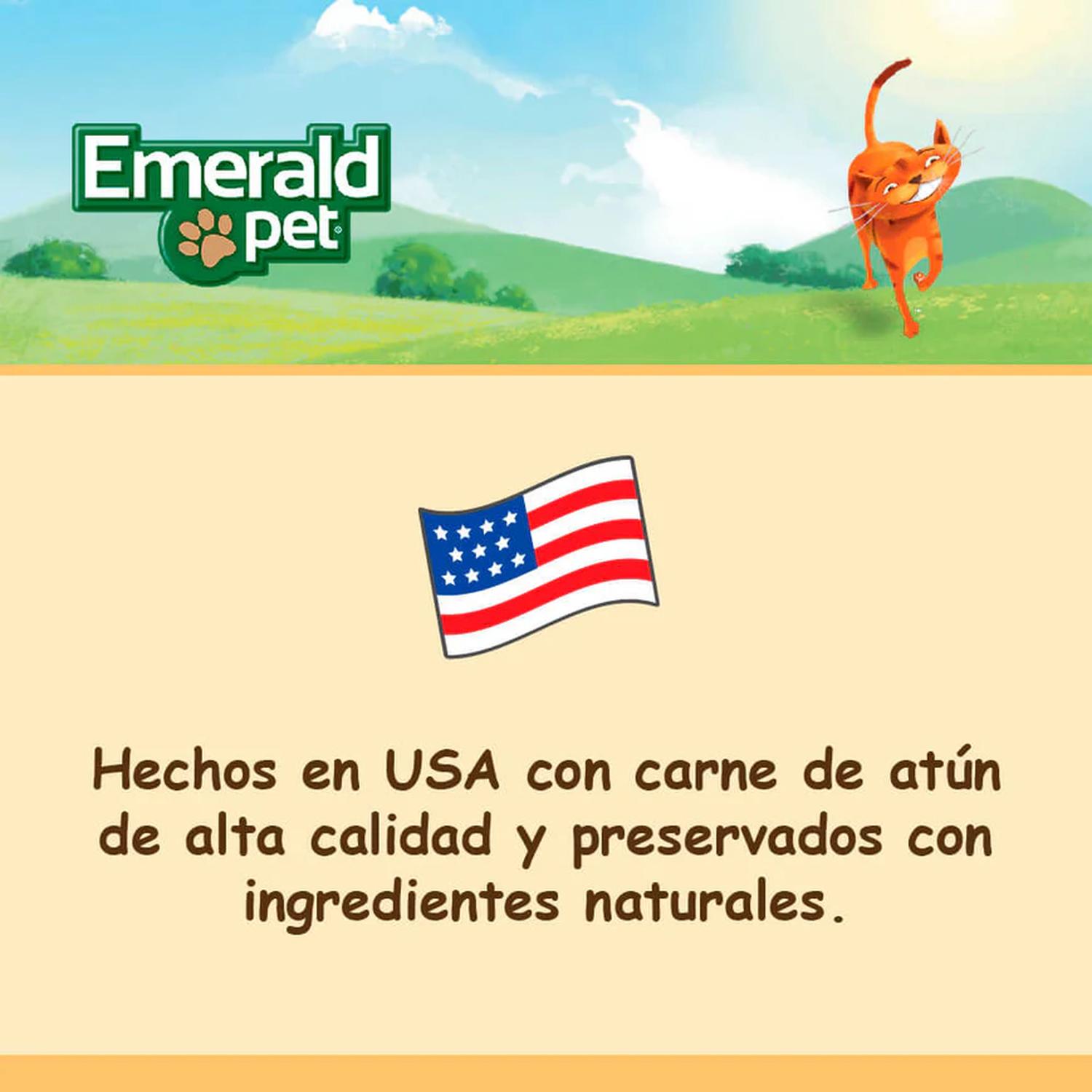 Premio dental para gatos Emerald Pet Smart N' Tasty atún 85g