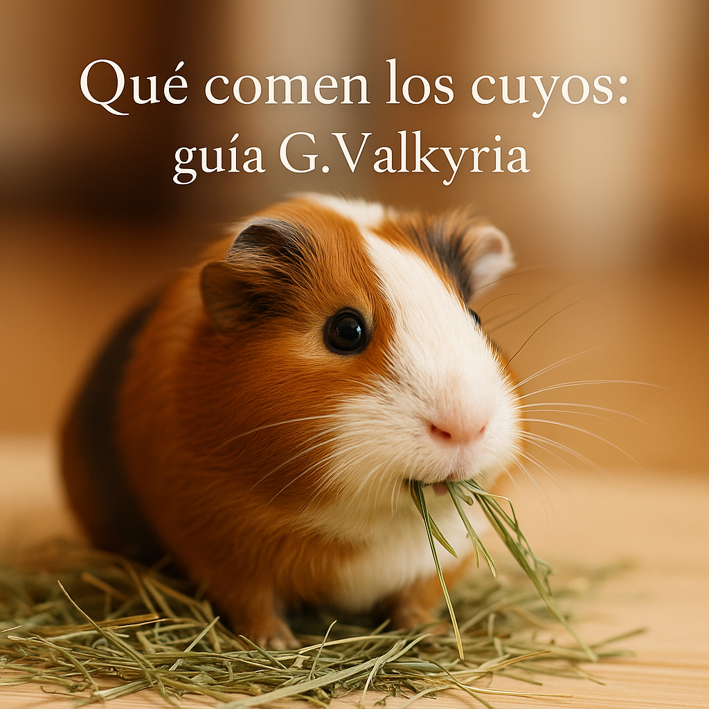 ¿Qué comen los cuyos?