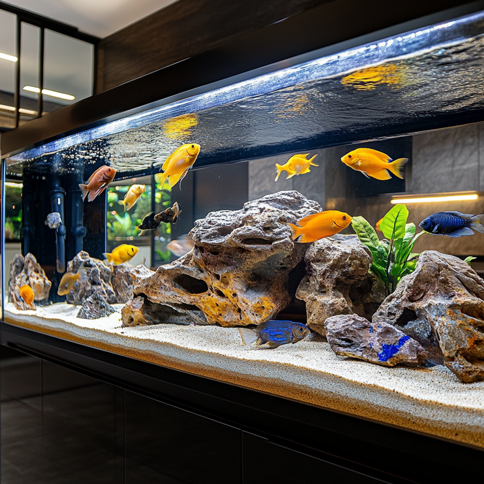Guía Completa de Alimentación para Peces Cíclidos: Nutrición Óptima para un Acuario Saludable | G.Valkyria - imagen destacada