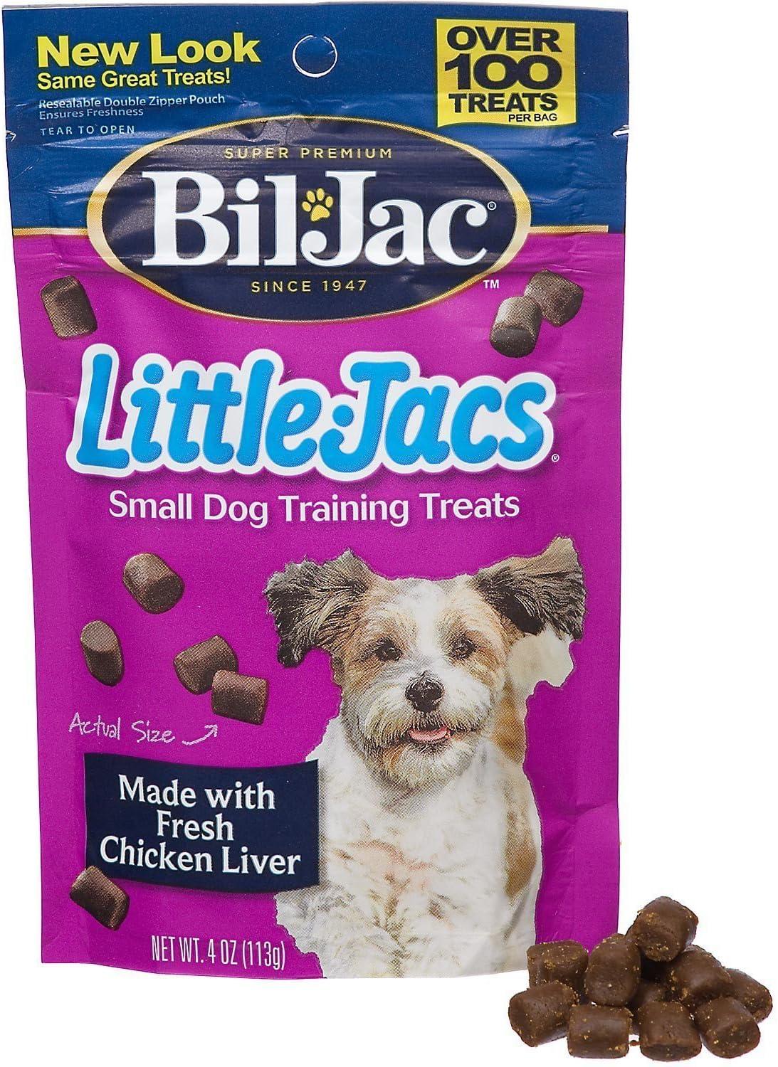 Bil-Jac little Jac premios entrenamiento perro raza chica 113g