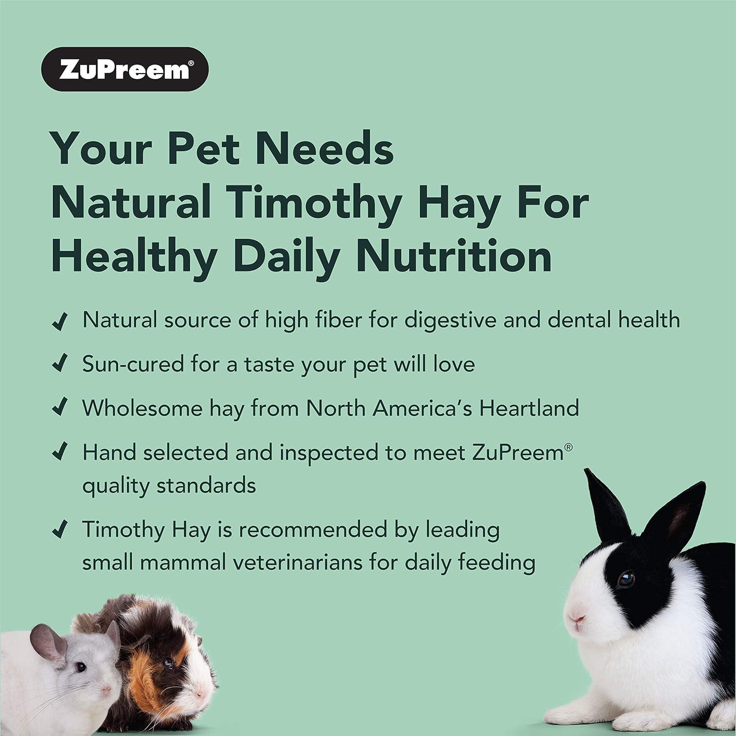 Zupreem alimento Premium Heno Timothy Natural Hay 397g