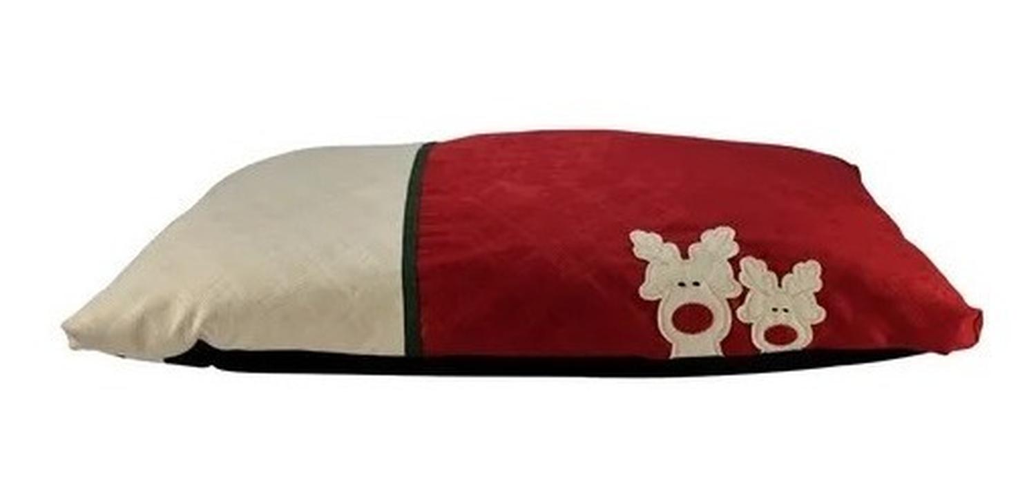 Colchón para perro 68X91 navidad diseño de reno navideño