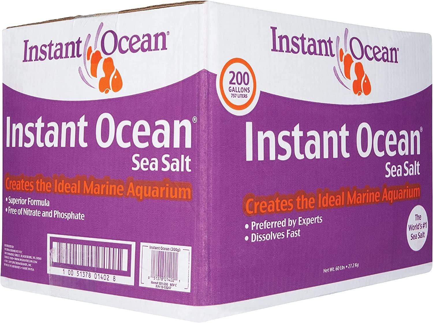 Instant Ocean Sal marina Sea Salt 757.1 lt acuario marino