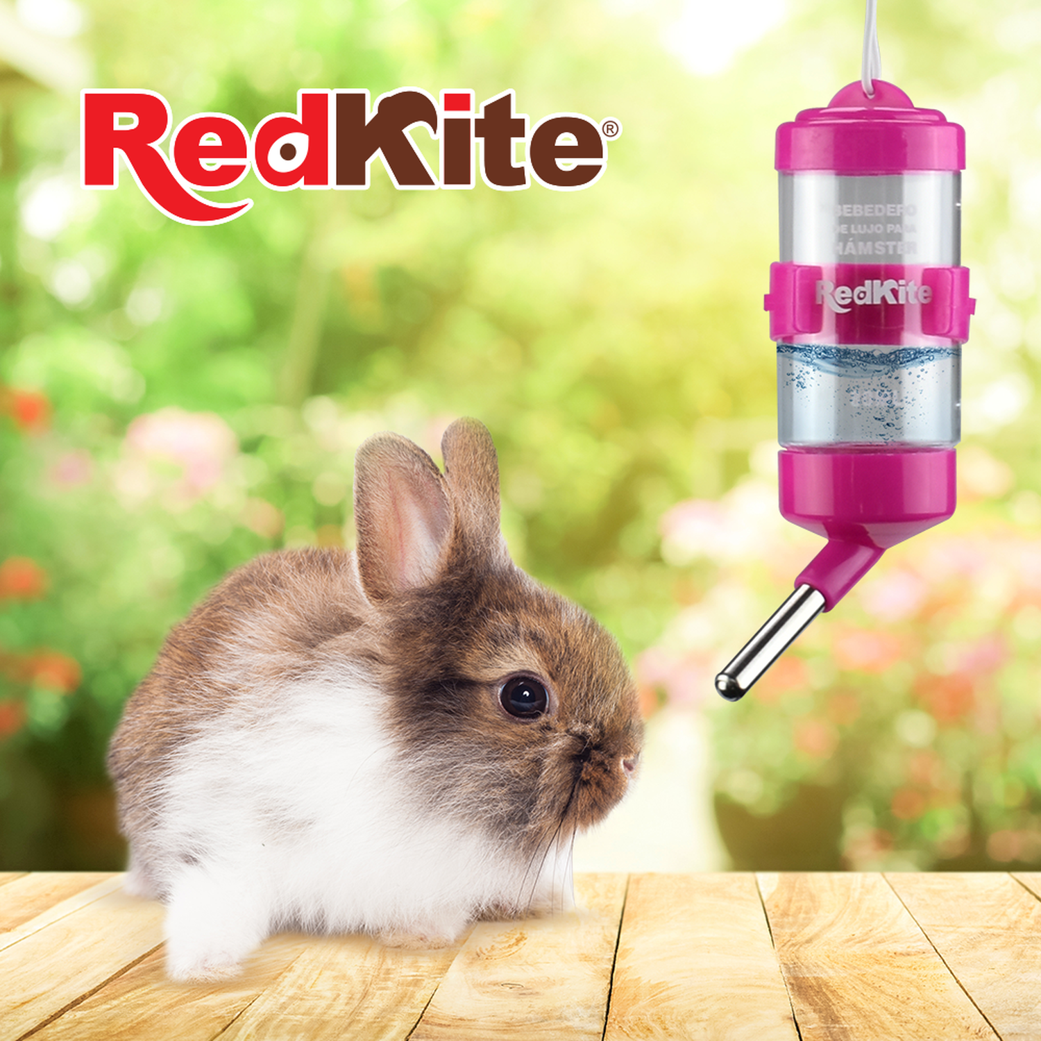 Redkite bebedero colgante antigoteo para gerbos 80ml