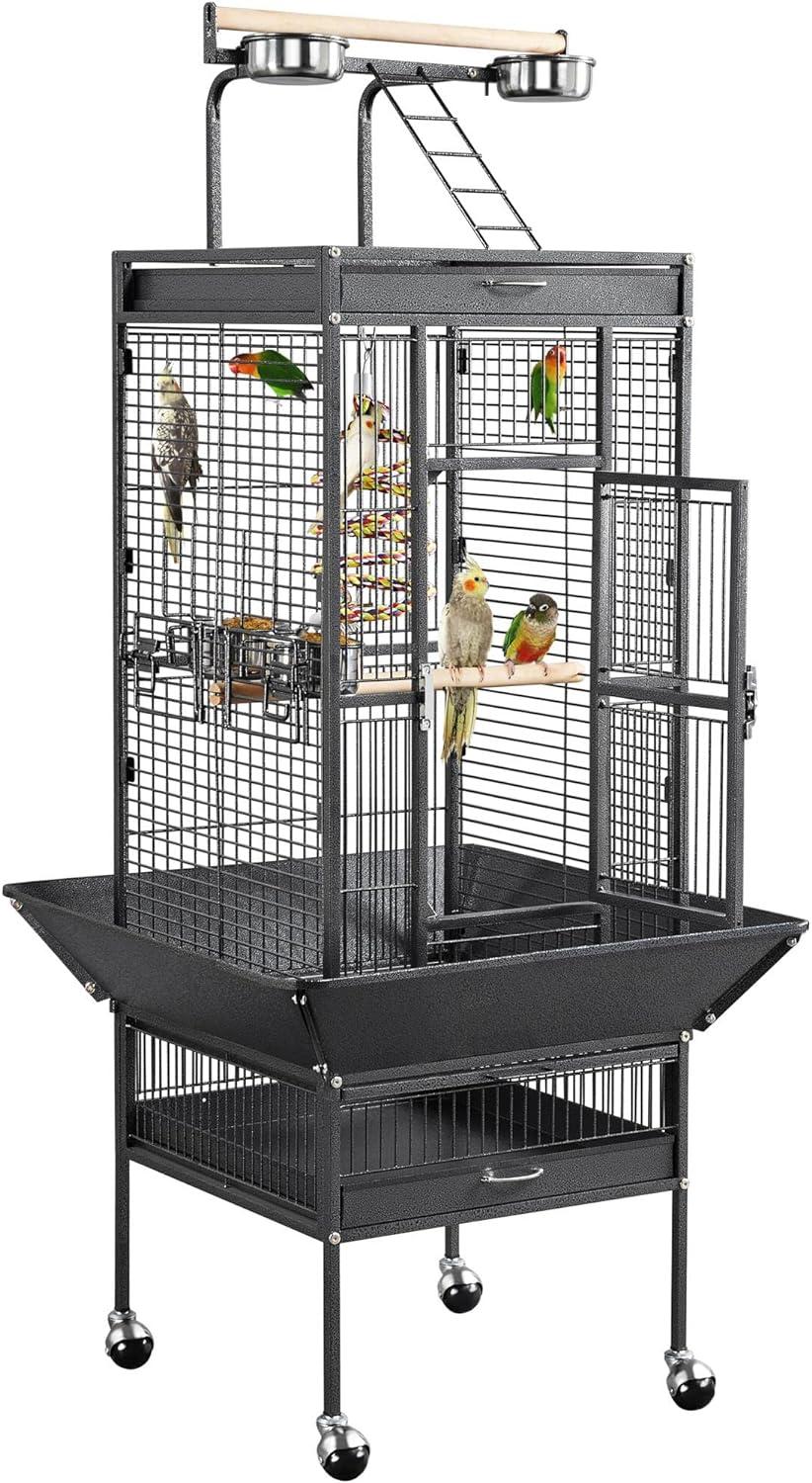 Redkite Guayaquil Parrot Cage Measures 83x77x168 Cms