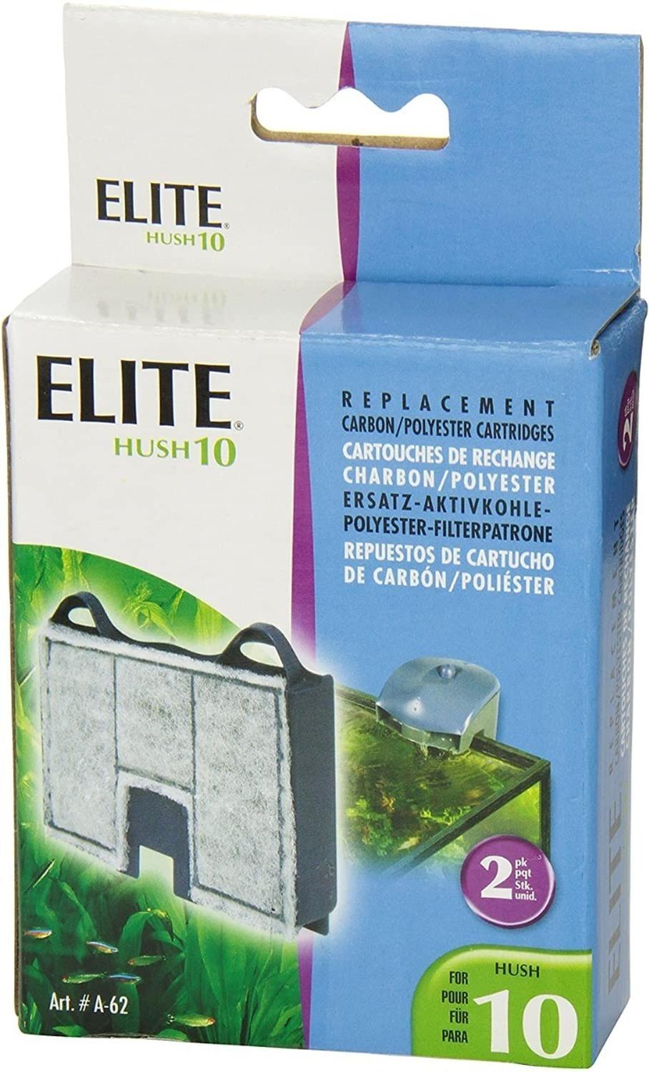 Repuestos De Carbón/almohadilla Para Filtro Elite Hush 10