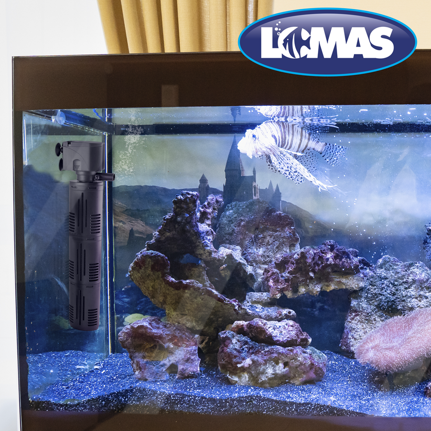 LOMAS filtro rápido cabeza poder AquaFlow 30F para 300-500lt