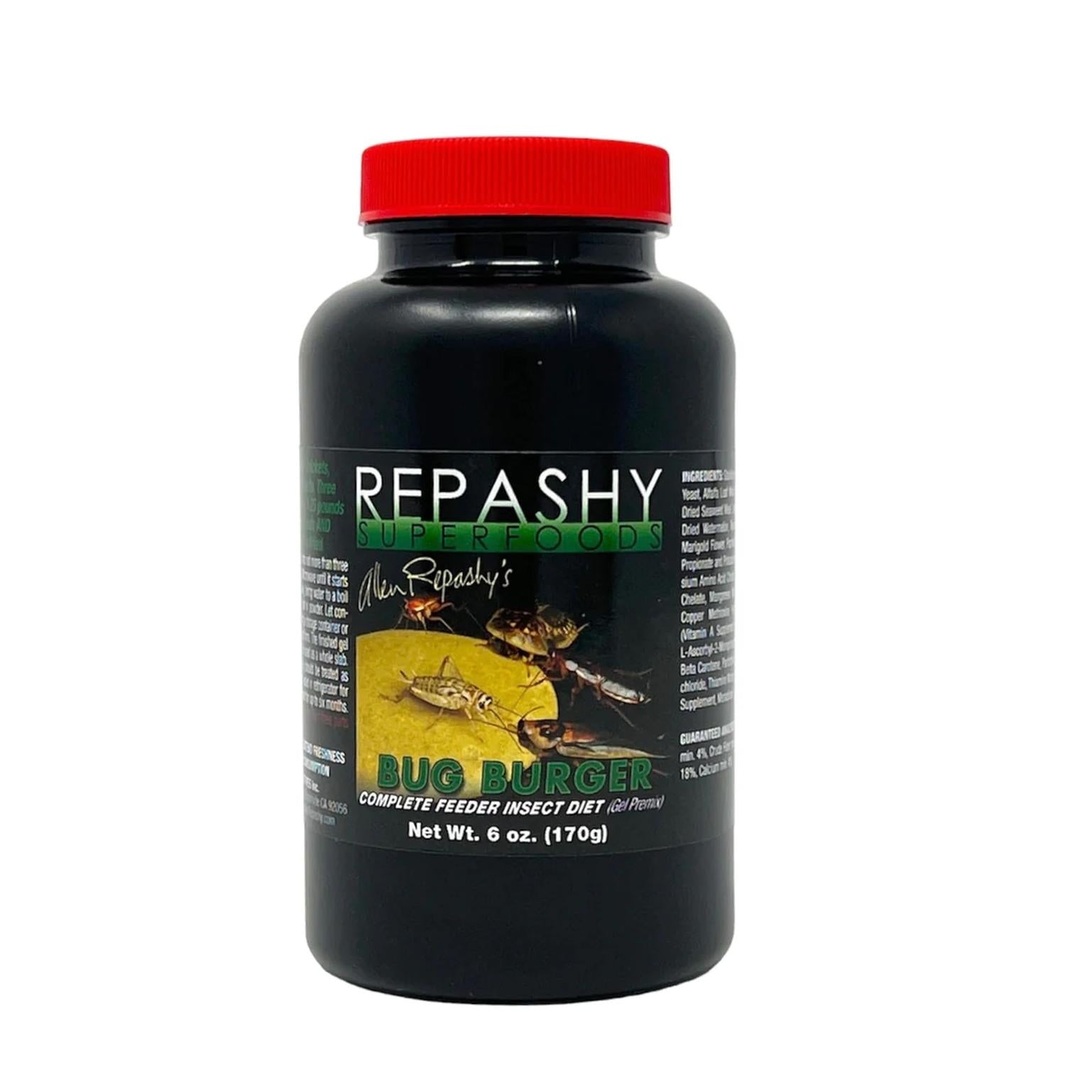 Repashy Bug Burger pre-feed insects crickets cockroaches 170g