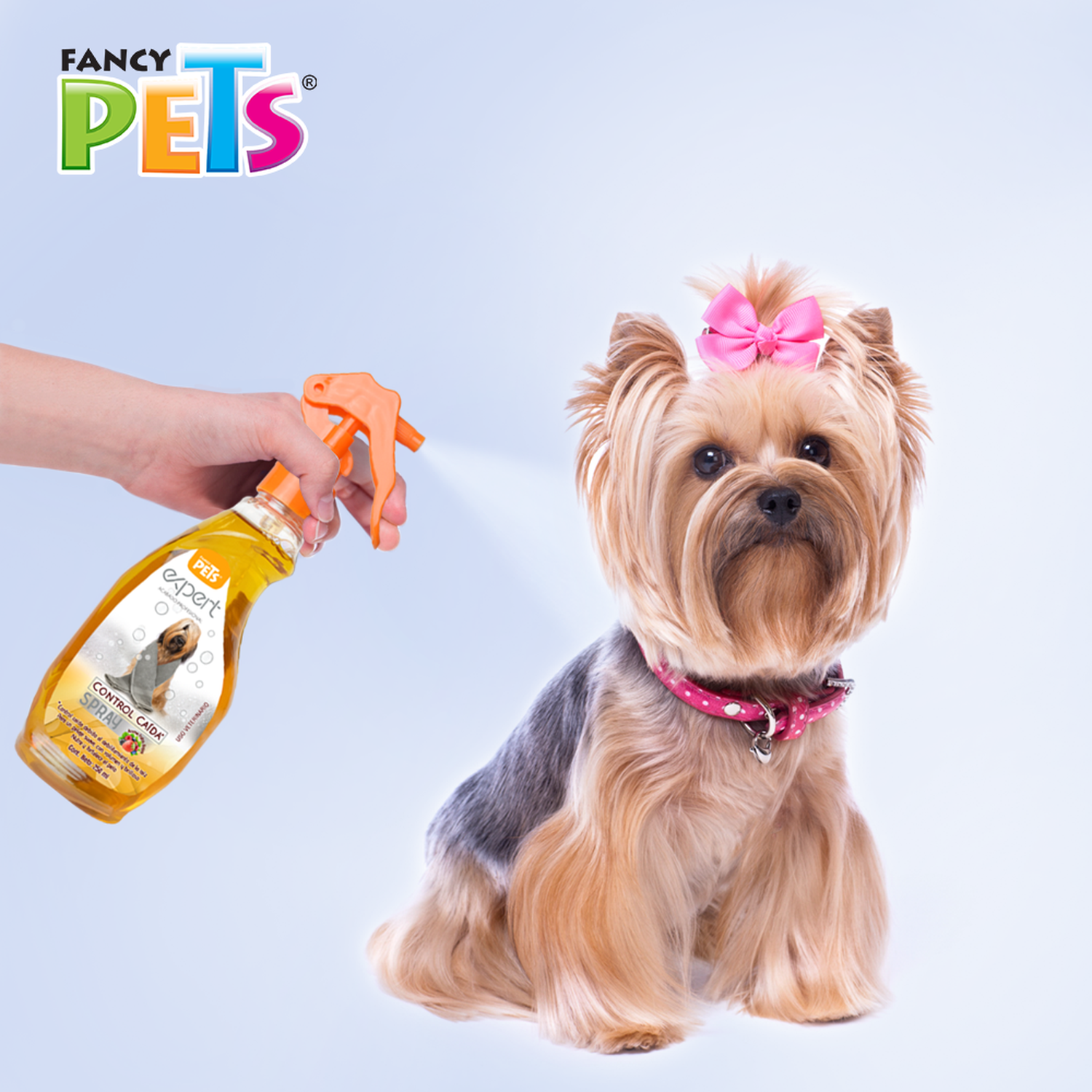 Fancy Pets Spray fortalece control caída para perros 250 ml