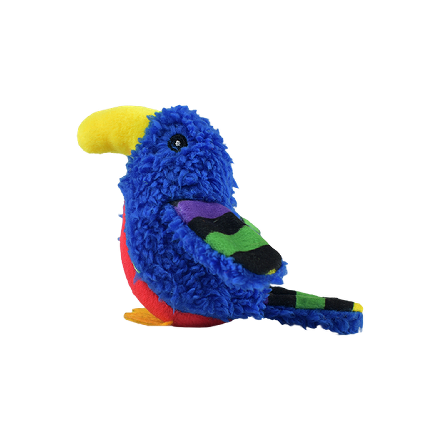 Fancy Pets Cat Toy Sound with Catnip Blue Parrot