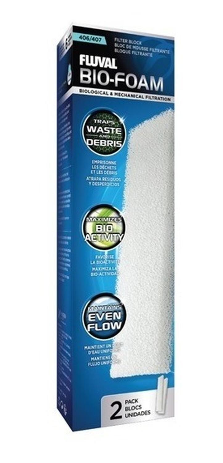 Esponja Para Fluval 404, 405, 406, 407 Caja Con Dos Cargas