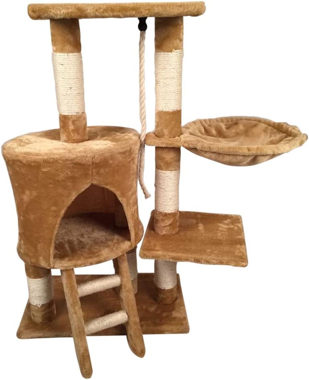Mueble Para Gato Con Escalera Y Hamaca
