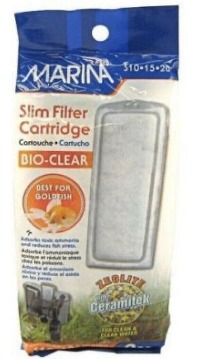 Repuesto Marina BioClear cartucho filtro Slim S10,S15,S20 3pz