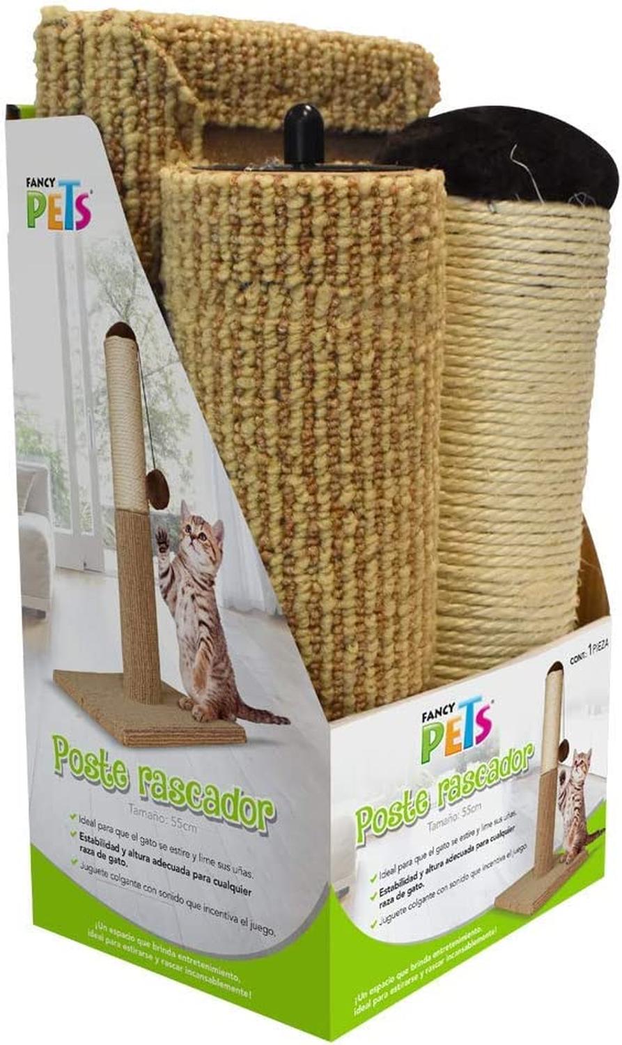 Fancy Pets Poste Rascador Para Gato De 55 Cm fibra de yute