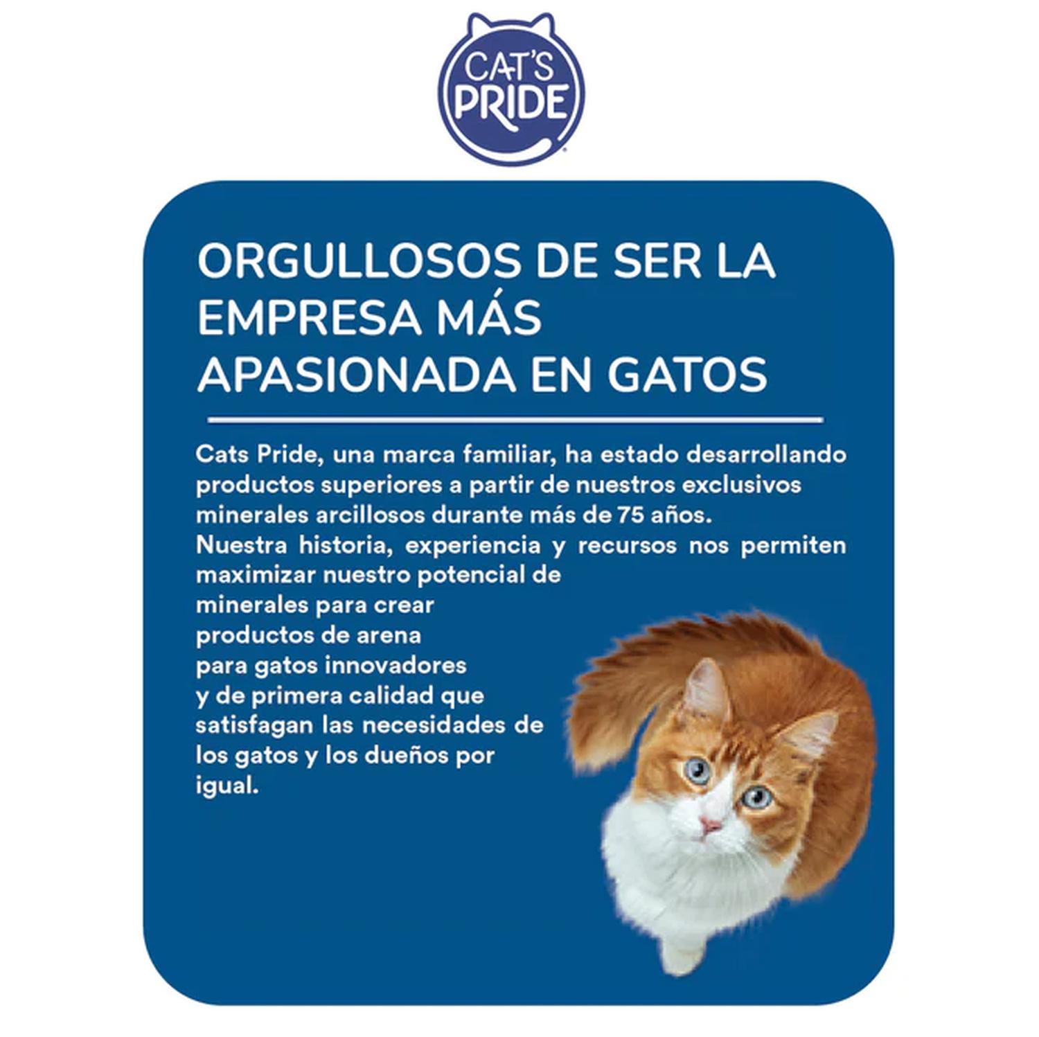 Cat's Pride Natural Arena gato No aglutinante Elimina olores