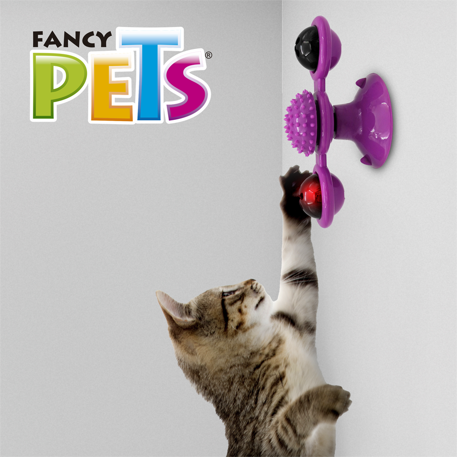 Fancy Pets Juguete gato interactivo spinner gatuno Catnip