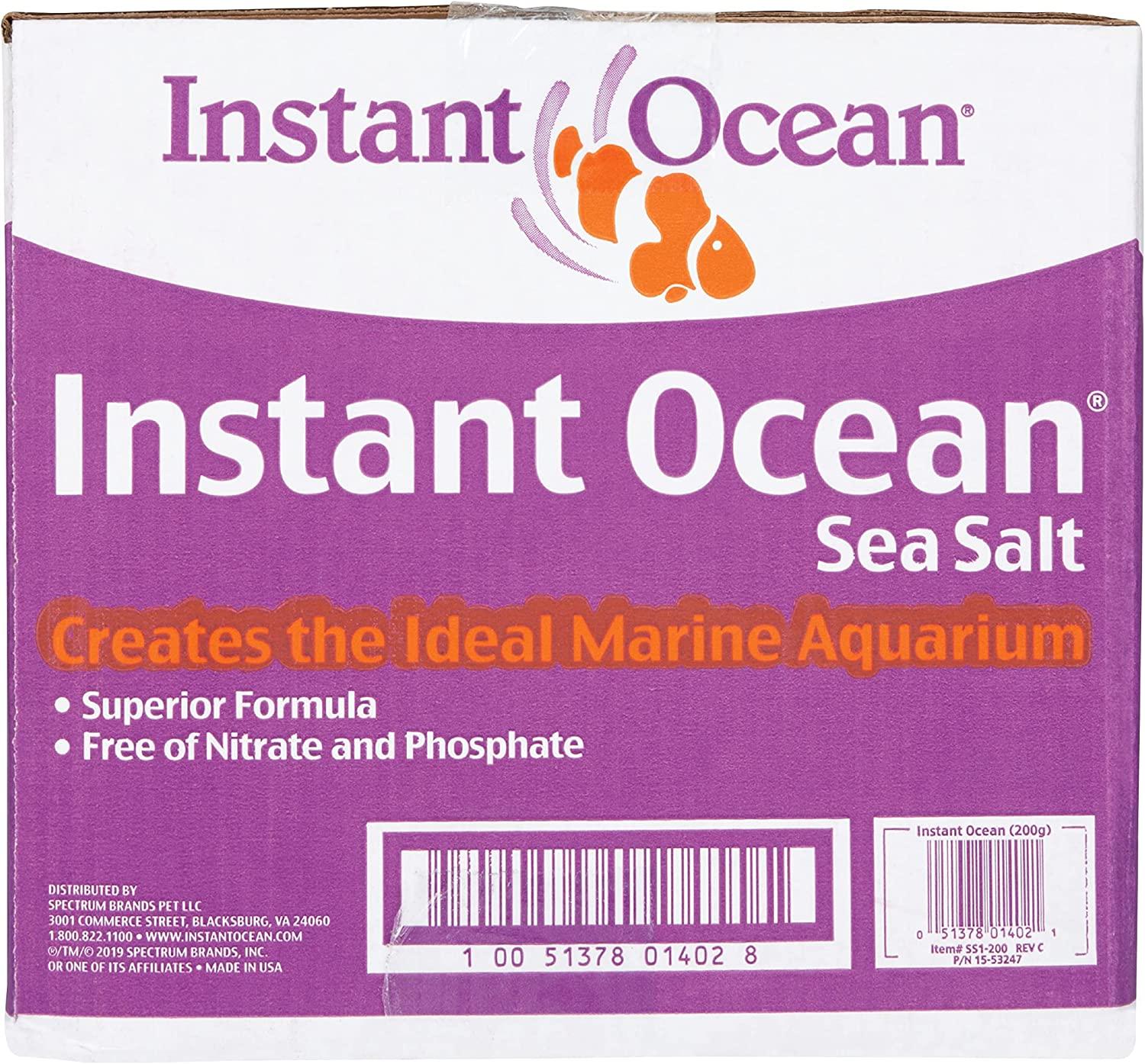 Instant Ocean Sal marina Sea Salt 757.1 lt acuario marino