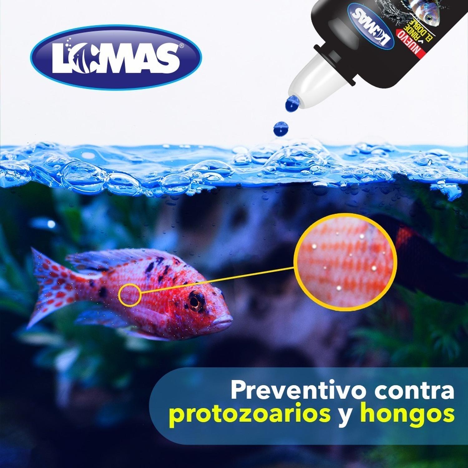 LOMAS Azul De Metileno 30 Ml Para Acuarios