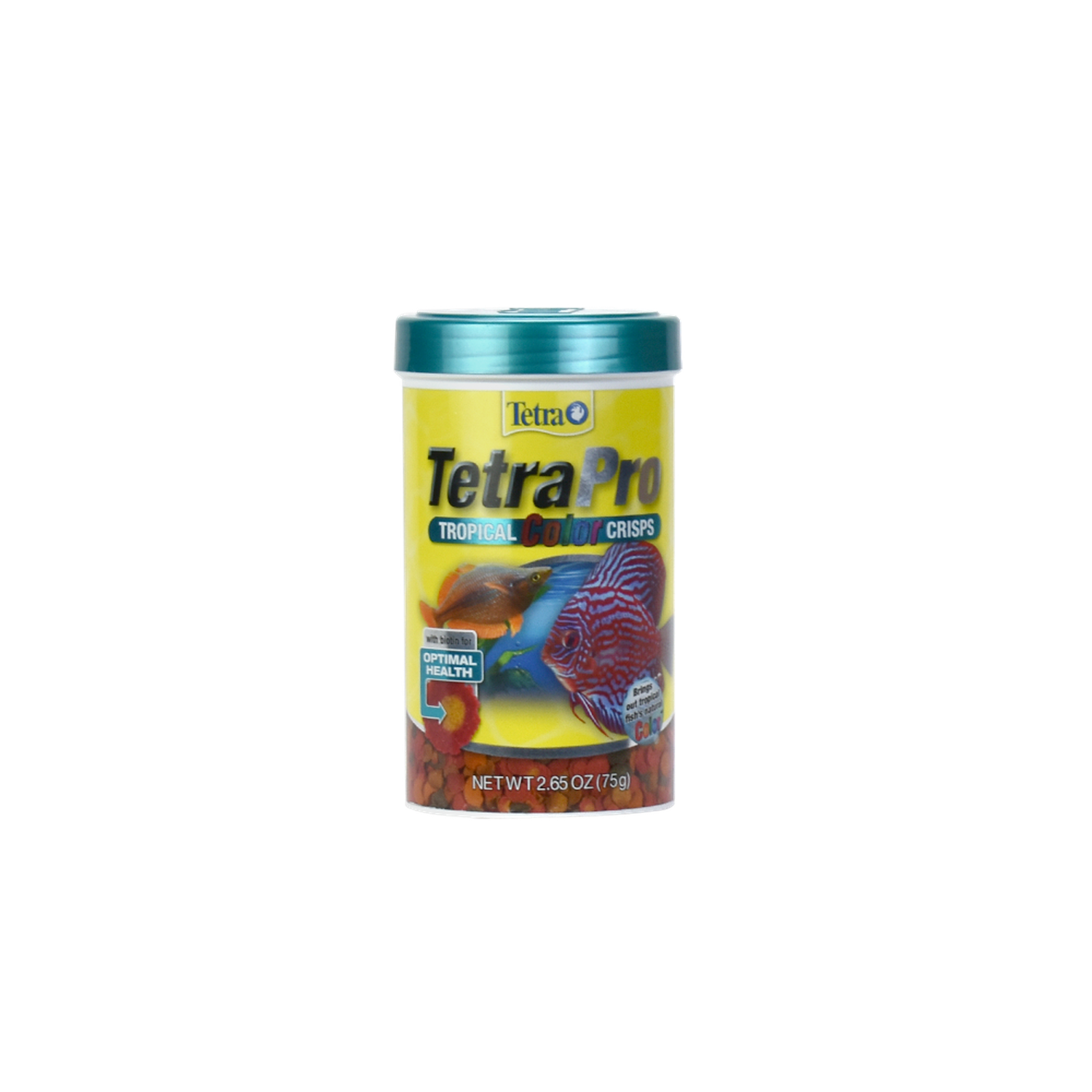 Alimento para peces Tetrapro Color Crisp 75g discos
