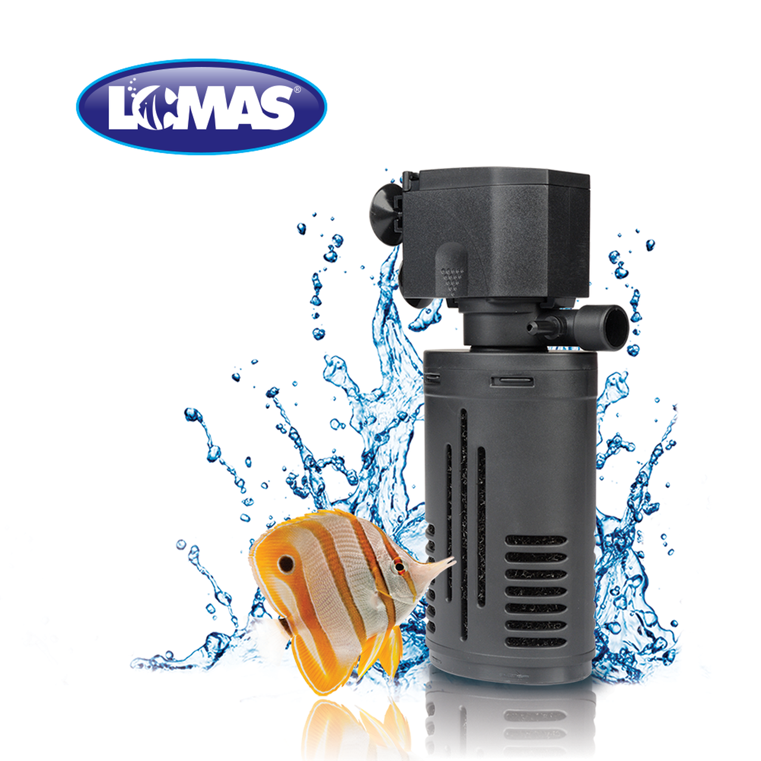 LOMAS filtro rápido cabeza de poder AquaFlow 10F 90-150 lt