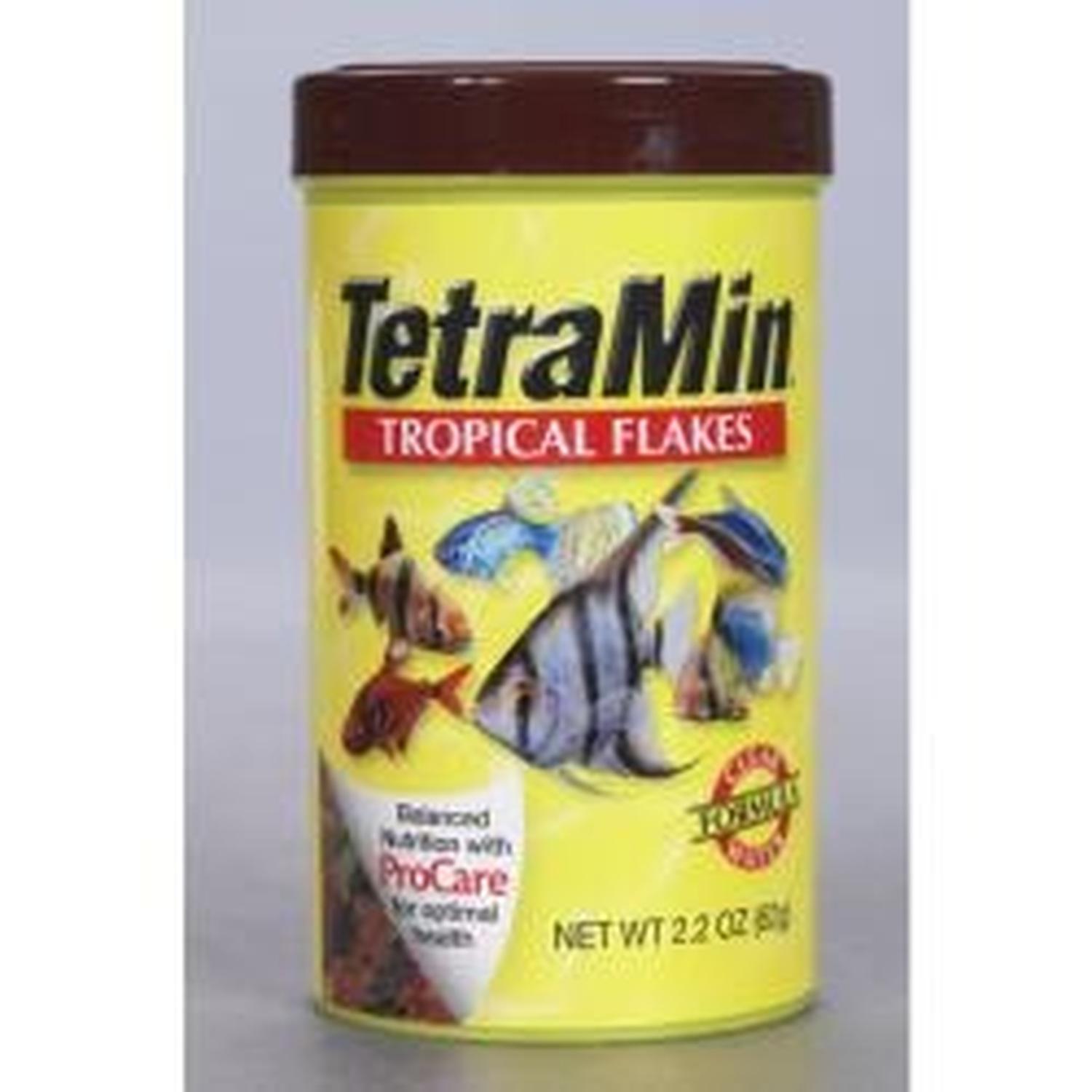 Tetra Food Tetramin Tropical Flakes 62g angel guppy neon