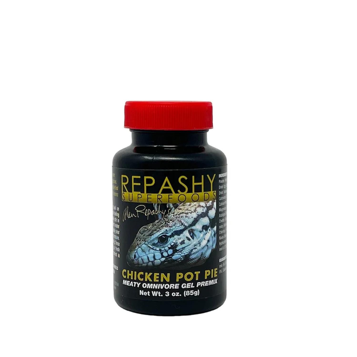 Repashy Chicken Pot Pie prealimento omnivoros reptiles 85g
