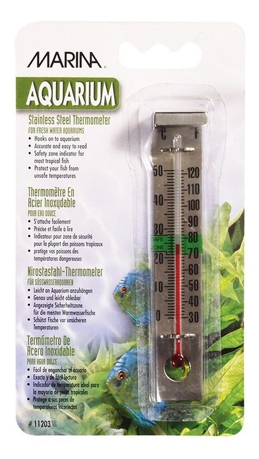 Hagen metal hangable thermometer for marine aquariums
