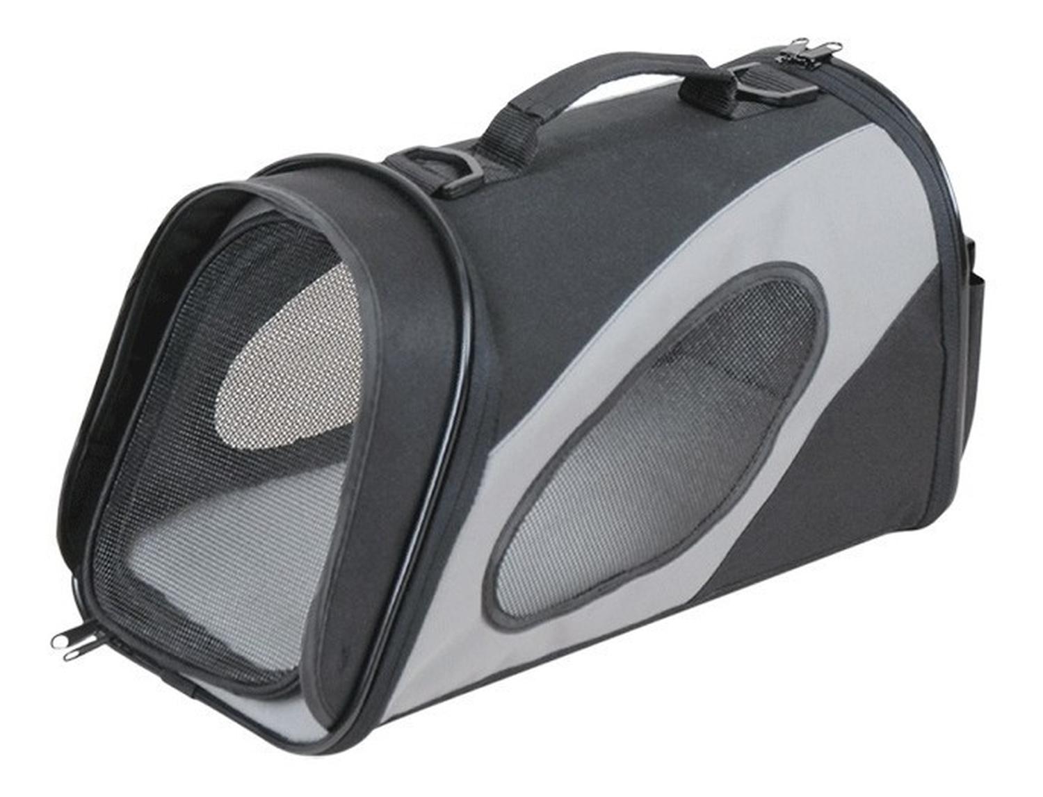 Fancy Pets Transportadora Tela Puerta Amplia Ch Gato Y Perro