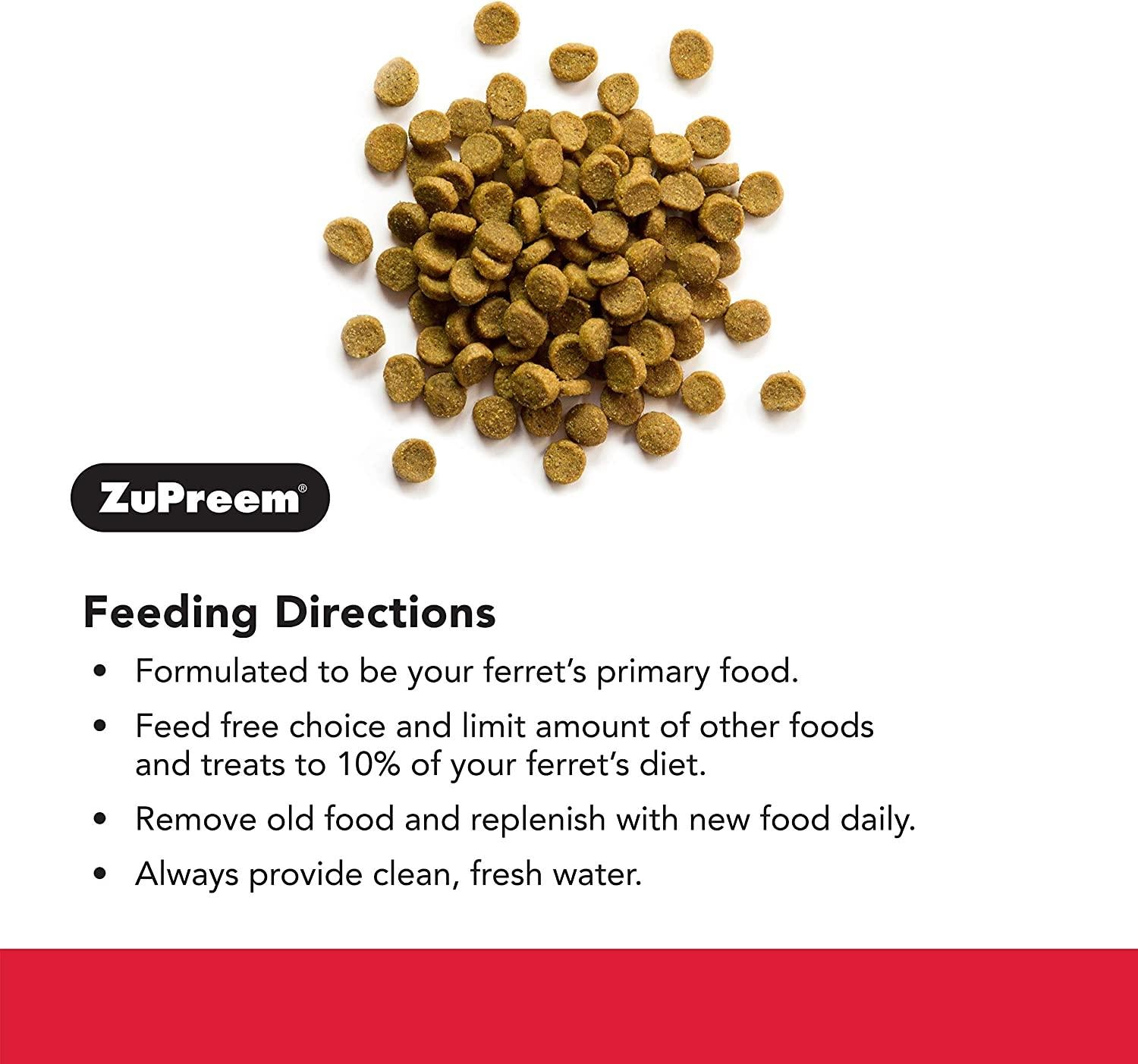 Alimento Zupreem Premium Hurón 1.81 kg