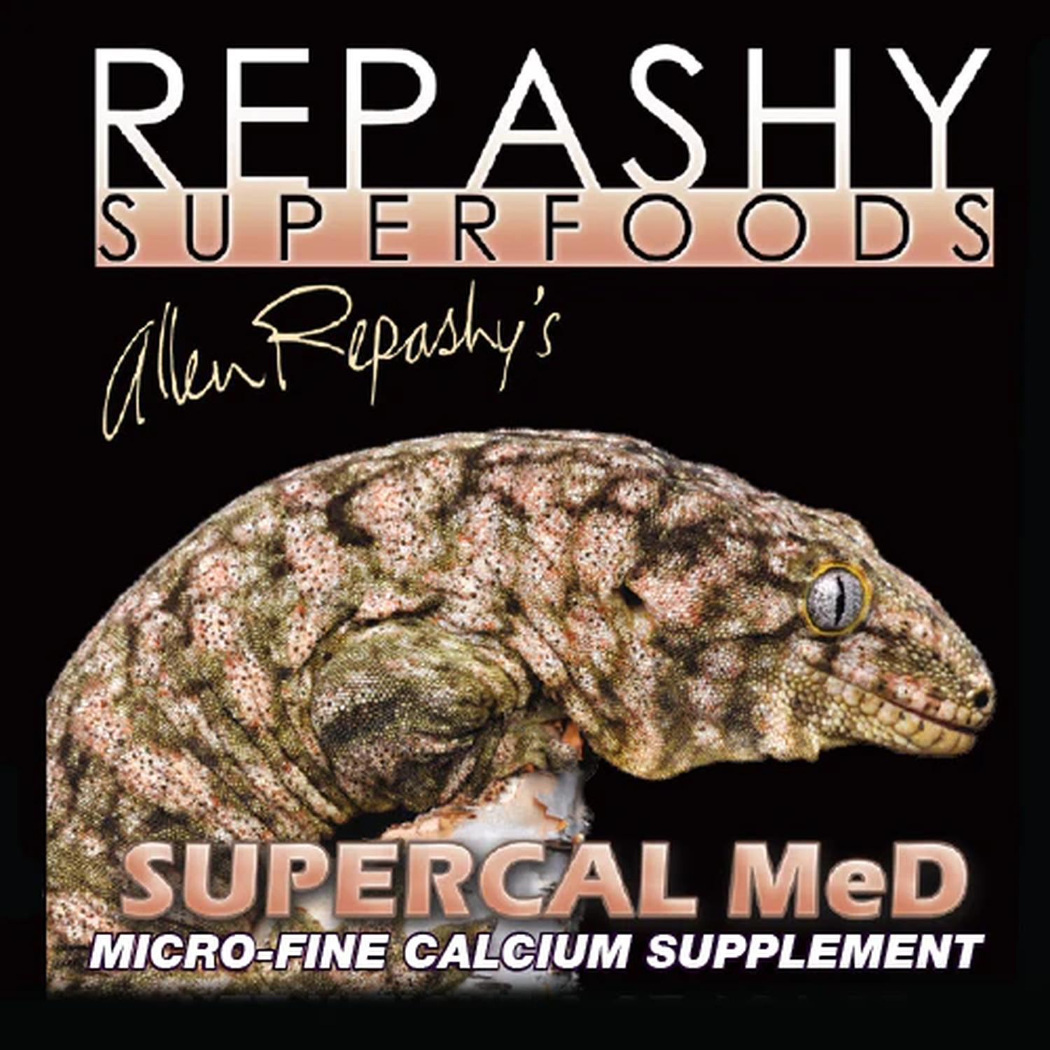 Repashy SuperCal MeD suplemento reptiles y anfibios 85g