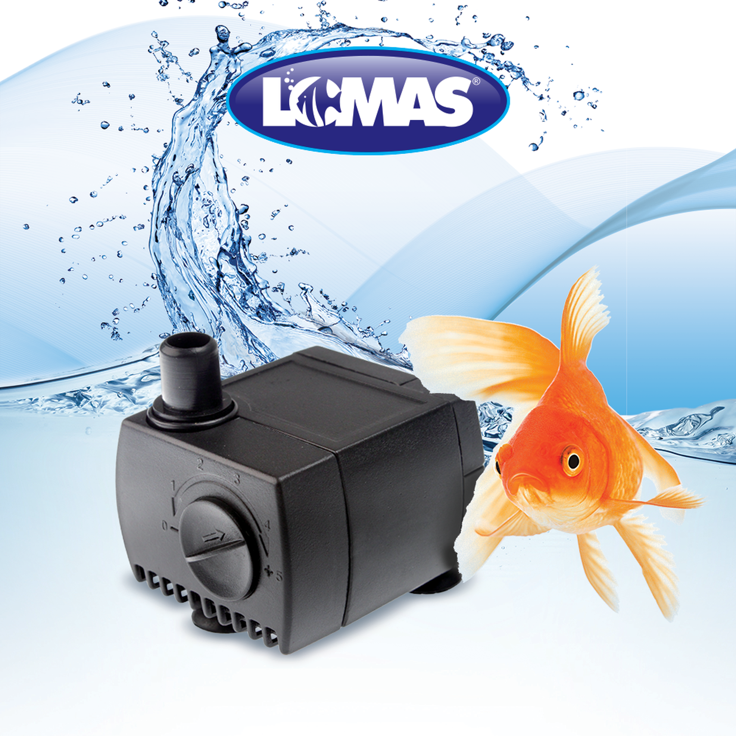 Bomba sumergible fuente pequeña AquaJet 2.3 para 62 cms 230L