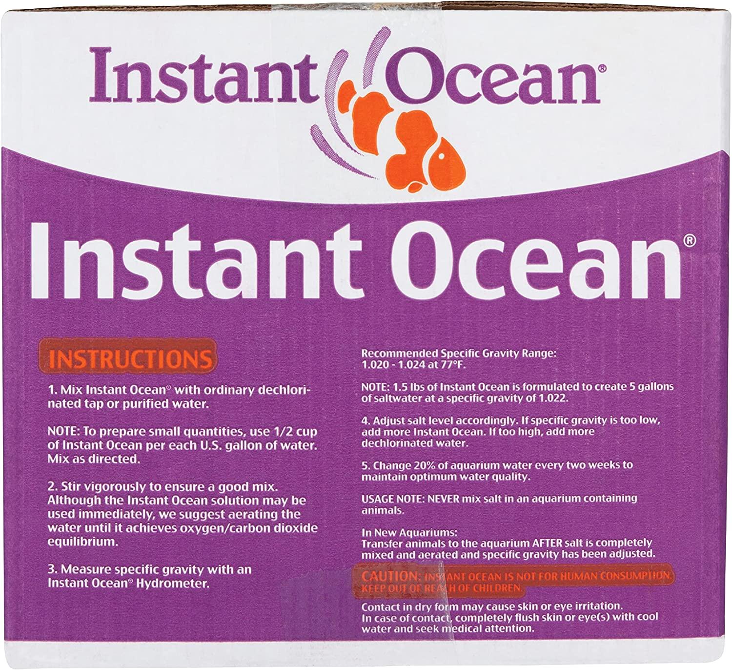 Instant Ocean Sal marina Sea Salt 757.1 lt acuario marino