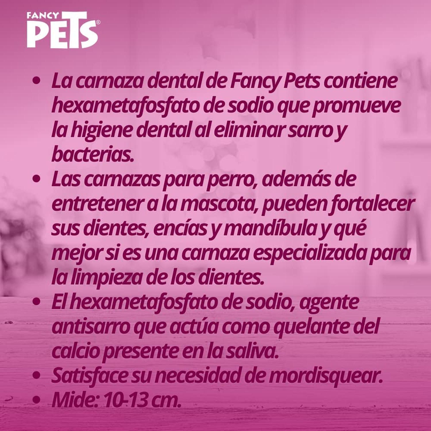 Fancy Pets Carnaza Dental Para Perros De Todas Las Edades 2 Piezas