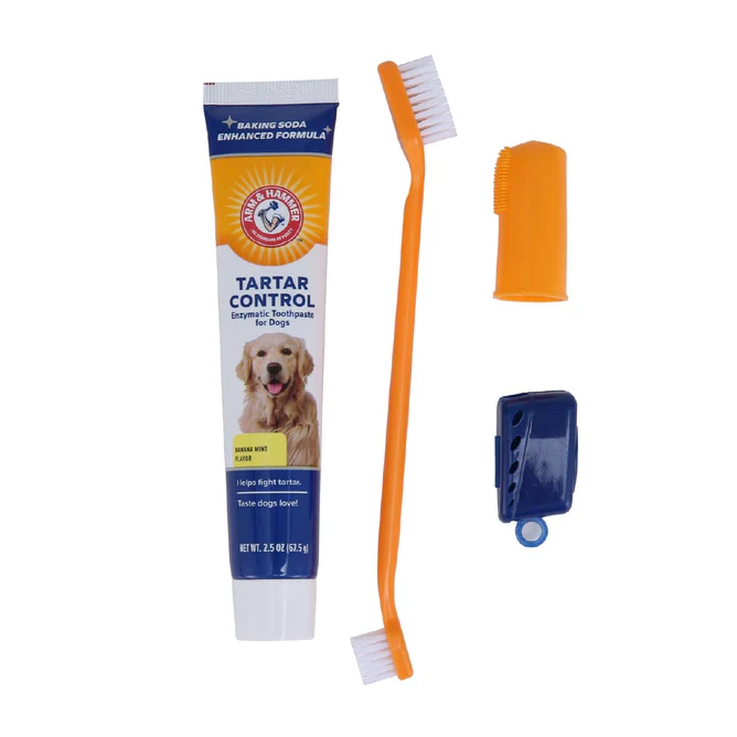 Arm & Hammer Kit Pasta Dental Perro tartar control Plátano-Menta