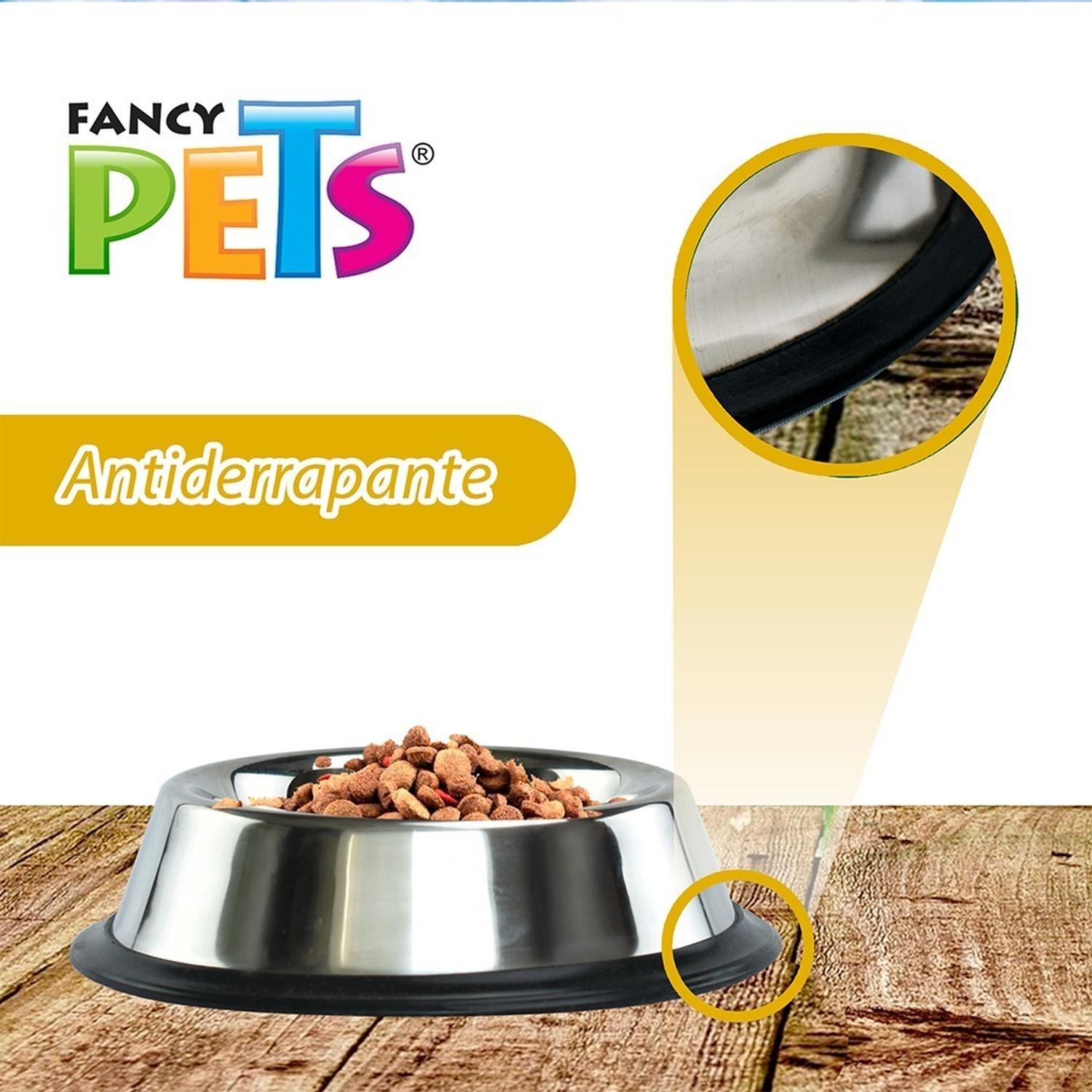 Fancy Pets Steel Dog Bowl 473 Ml/ 16 Oz