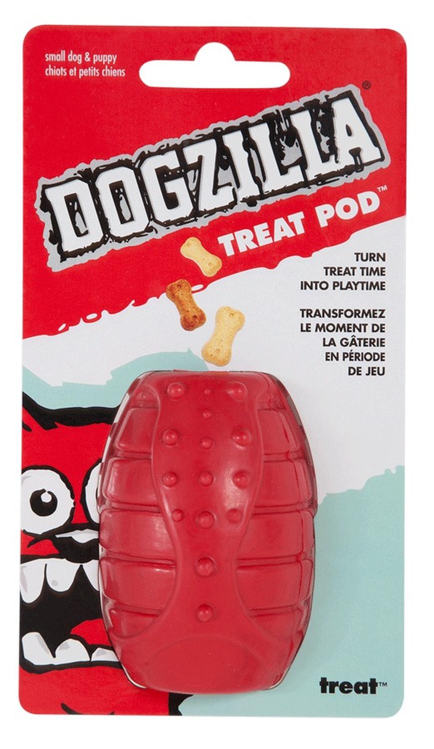 Juguete Para Perro Dogzilla Treat Pod Gde Para Premios