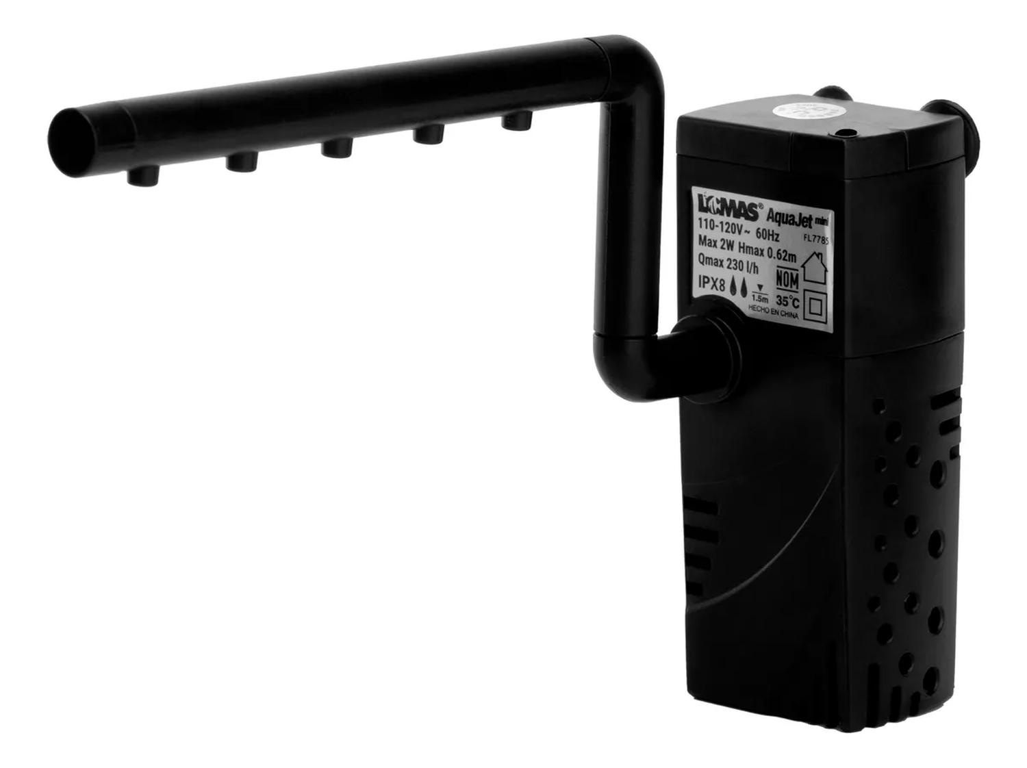 Lomas filtro interno sumergible para acuario Aqua-Jet Mini 25L