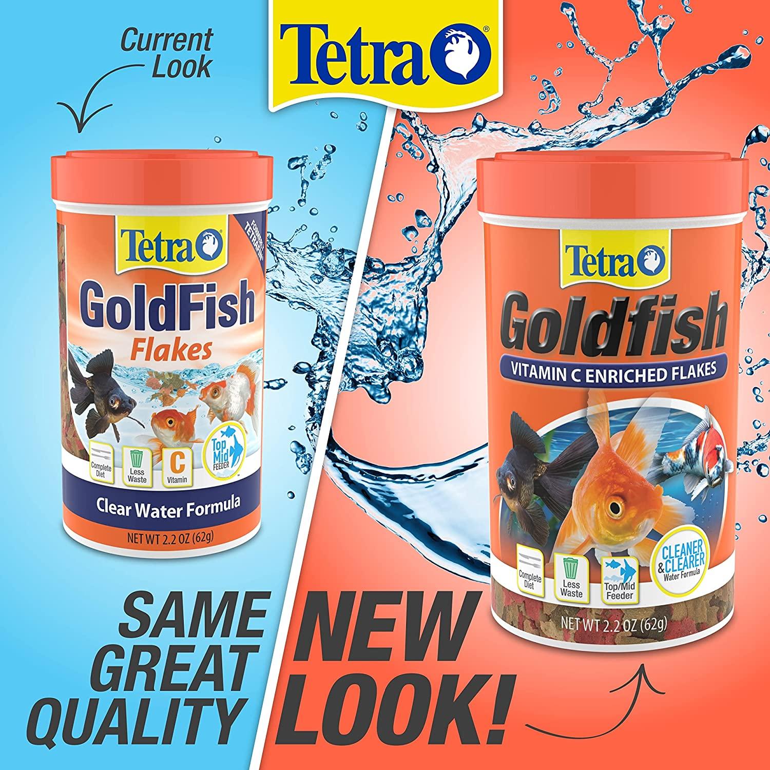 Tetra Fish Food Tetrafin Japanese Goldfish Flakes 62G