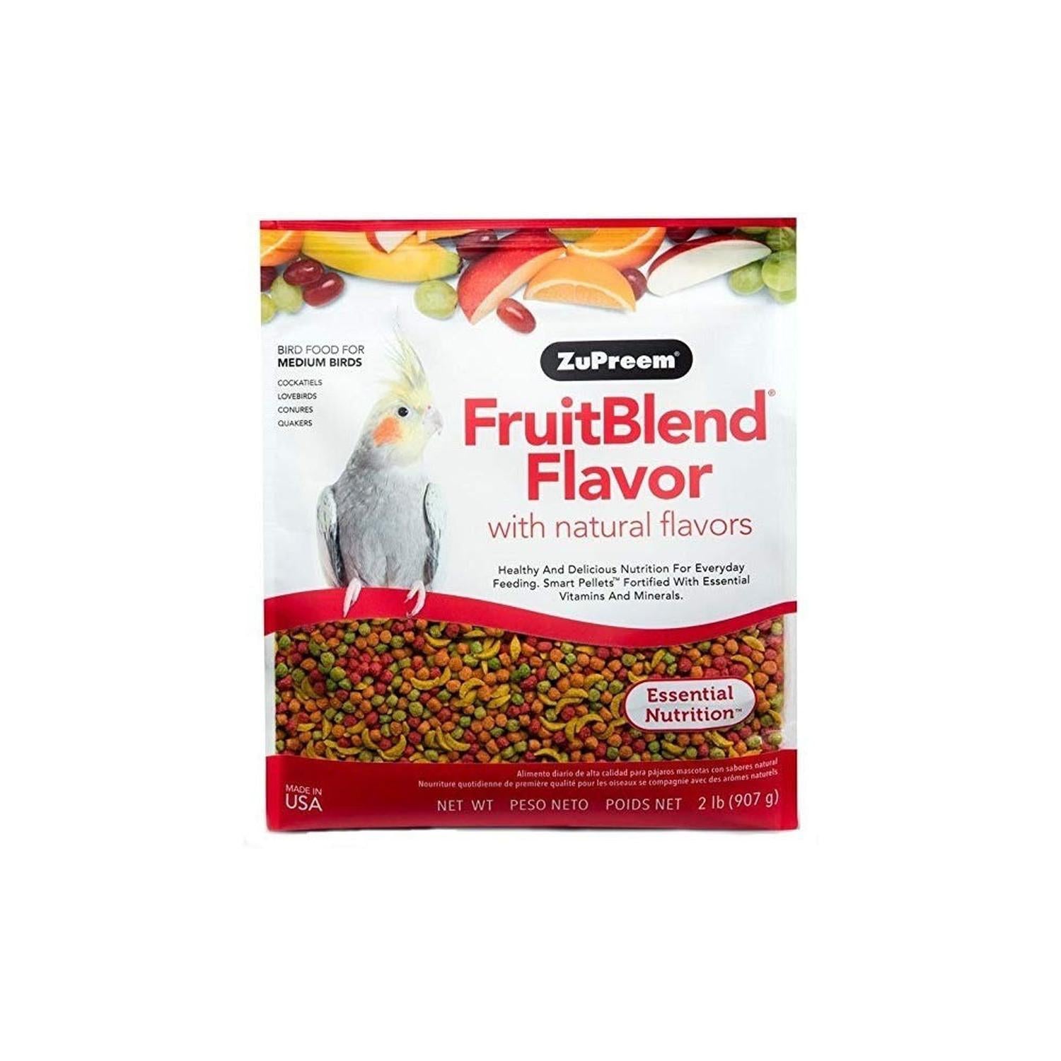 Zupreem FruitBlend Nymph Food 907 gr