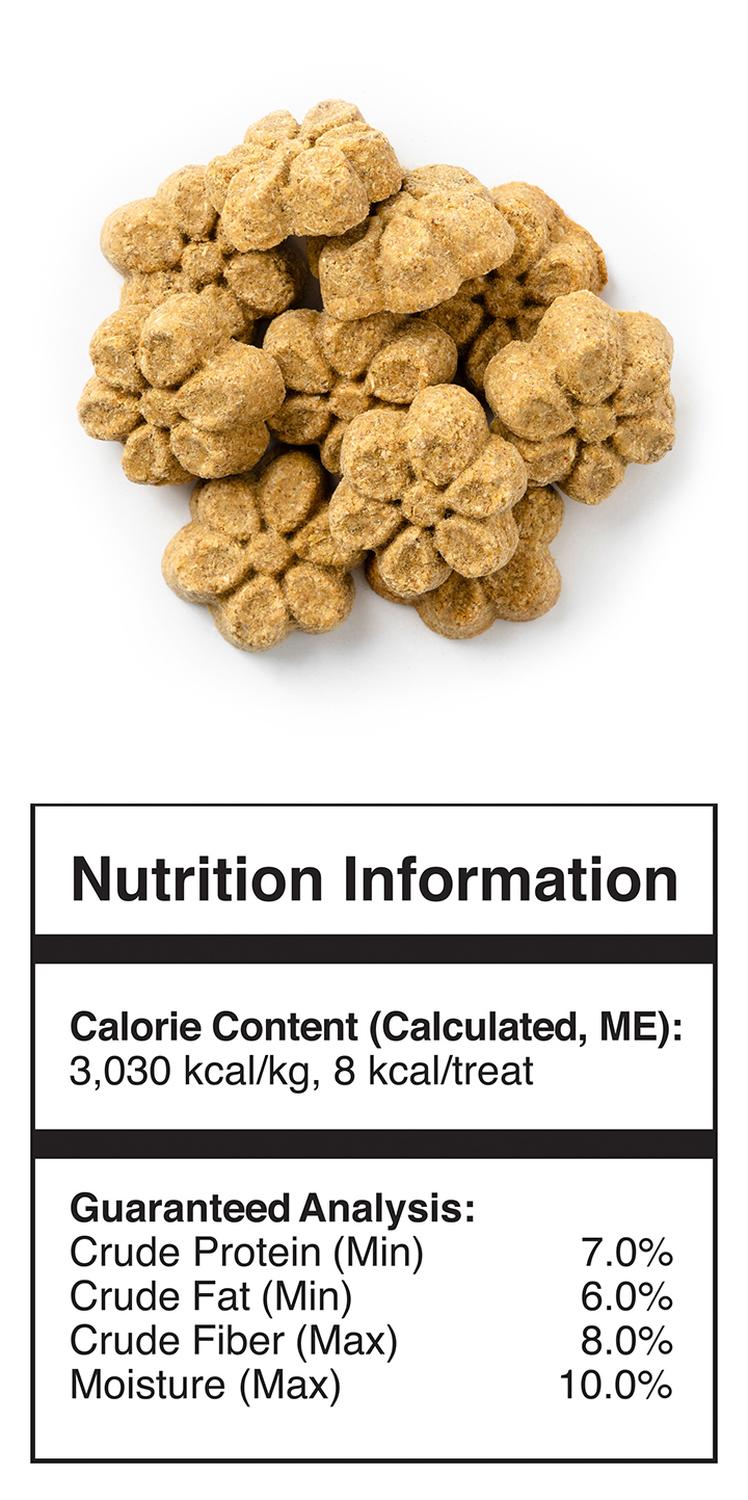 Fruitables Premios naturales para perro Calabaza y Manzana