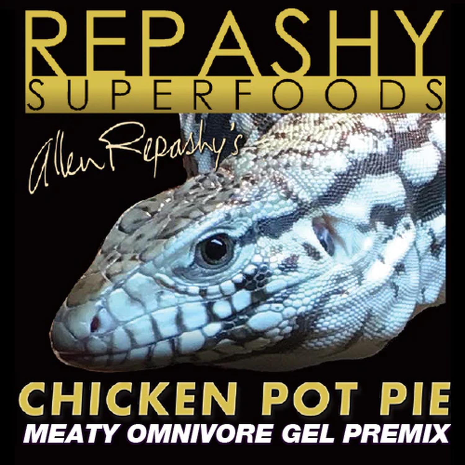 Repashy Chicken Pot Pie prealimento omnivoros reptiles 85g