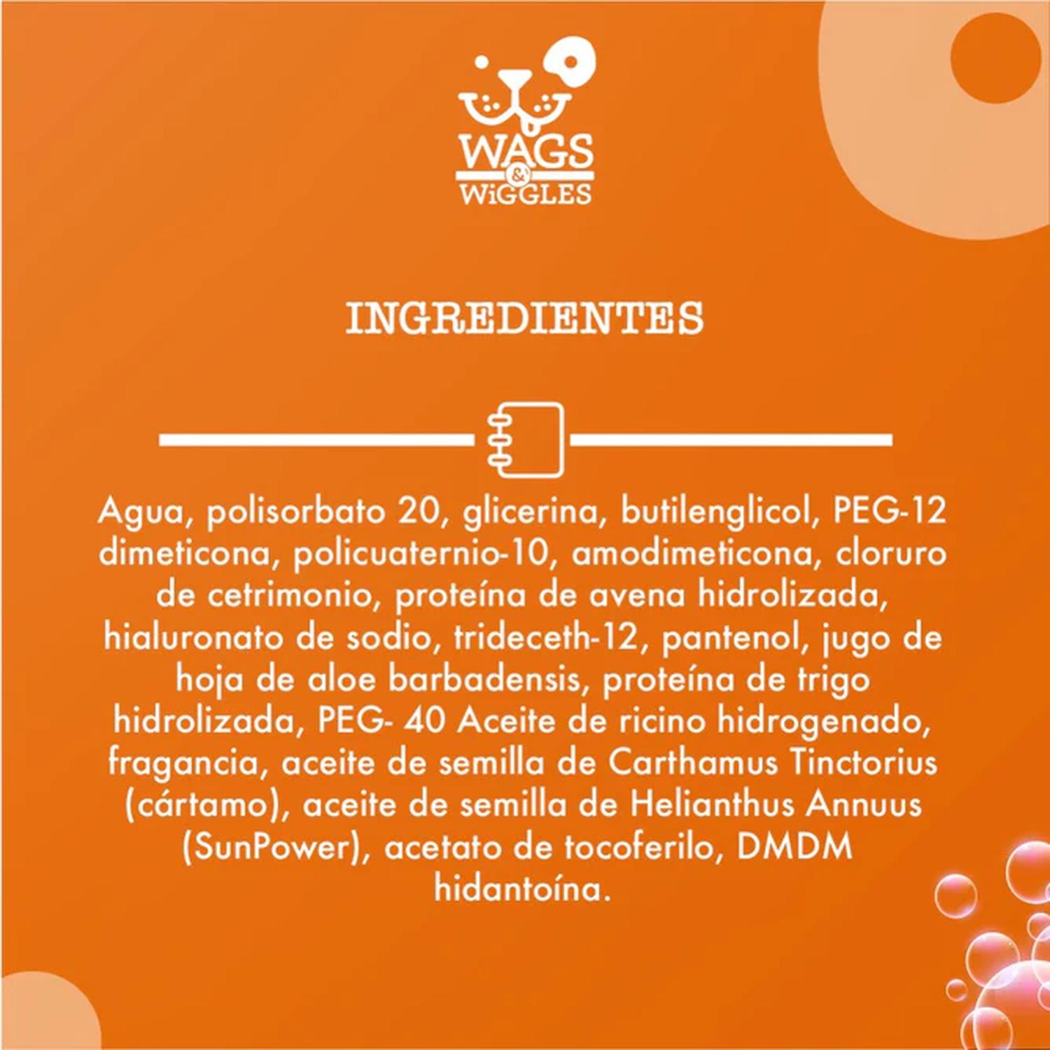 Spray suavizante desenredante perro Wags & Wiggles 355 mL