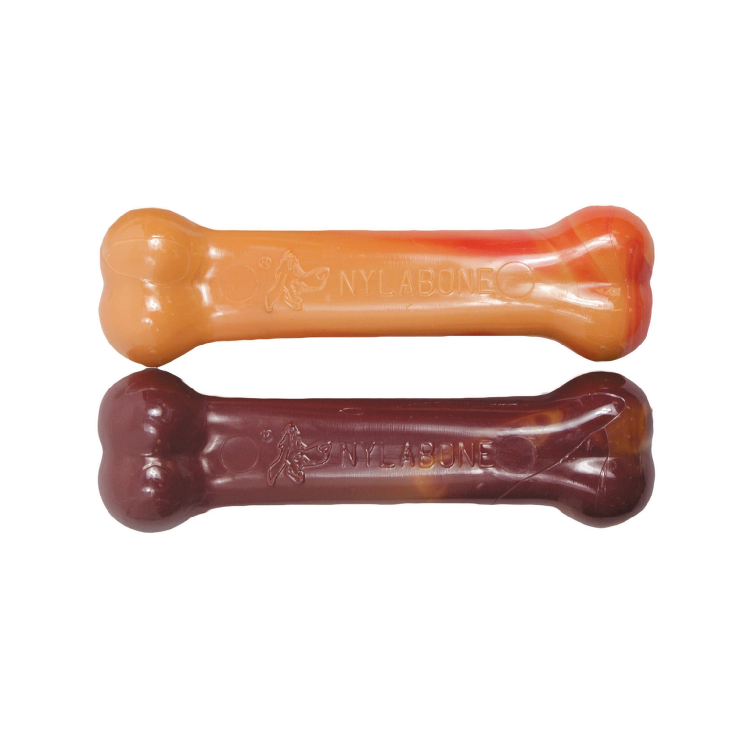 Juguete Huesos Nylabone Dura Power Chew Manzana 2pz 11kg