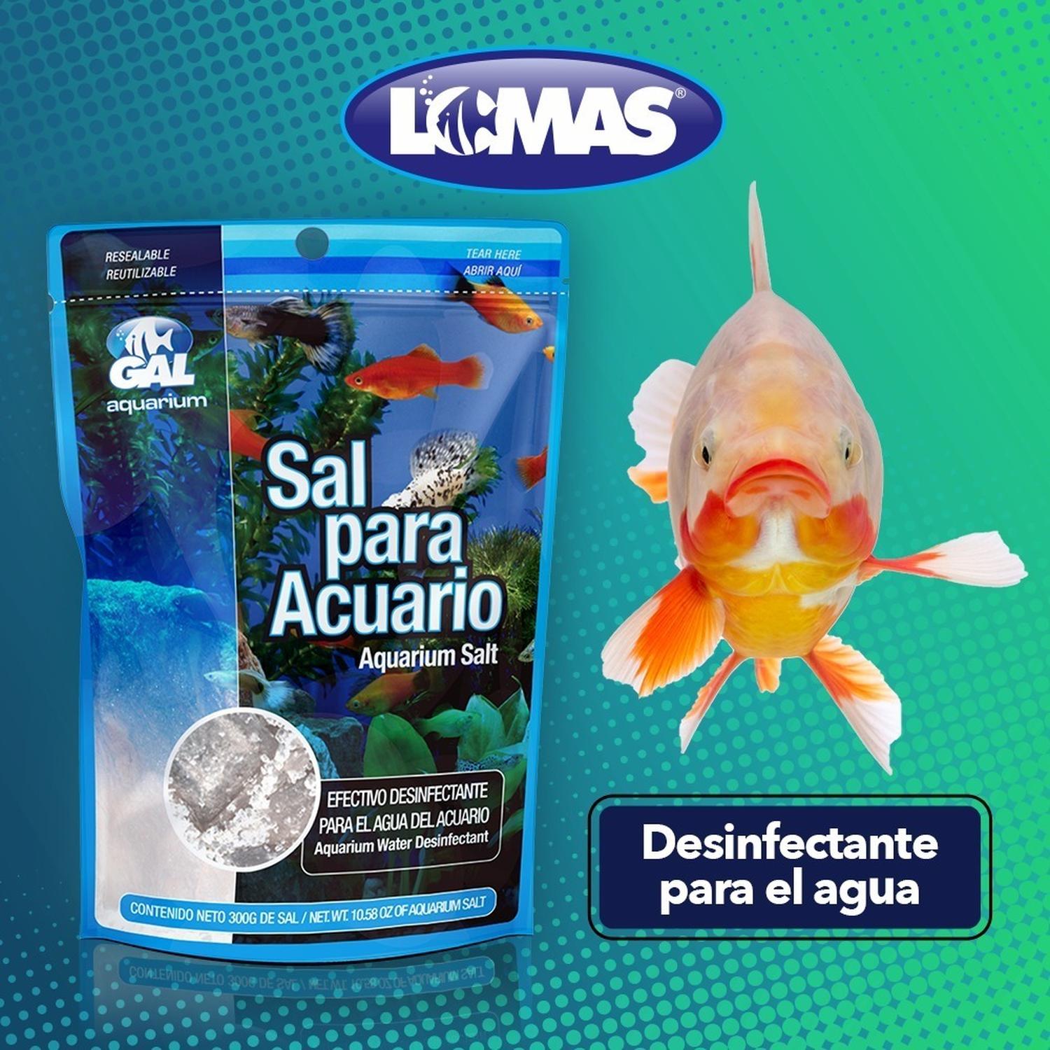 LOMAS bolsa de Sal Para Acuario Bolsa De 300 Grs