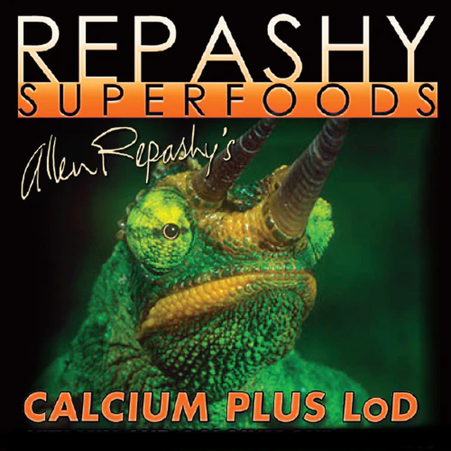 Repashy Calcium Plus LoD suplemento vitaminas reptiles 85g